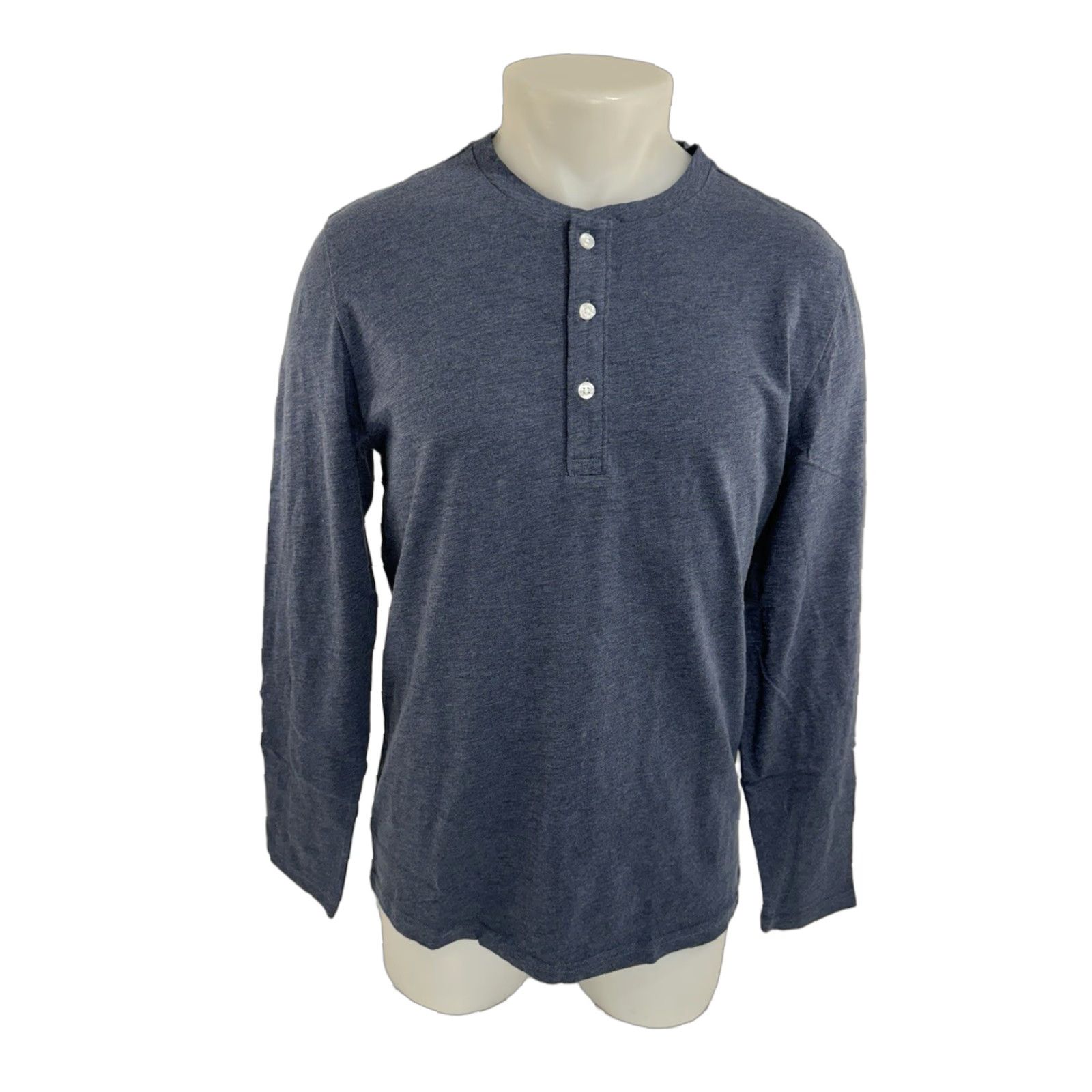 Vintage CRIQUET Pullover Henley Lightweight Mens S Sweater Blue CQ39 Size US S / EU 44-46 / 1 - 1 Thumbnail