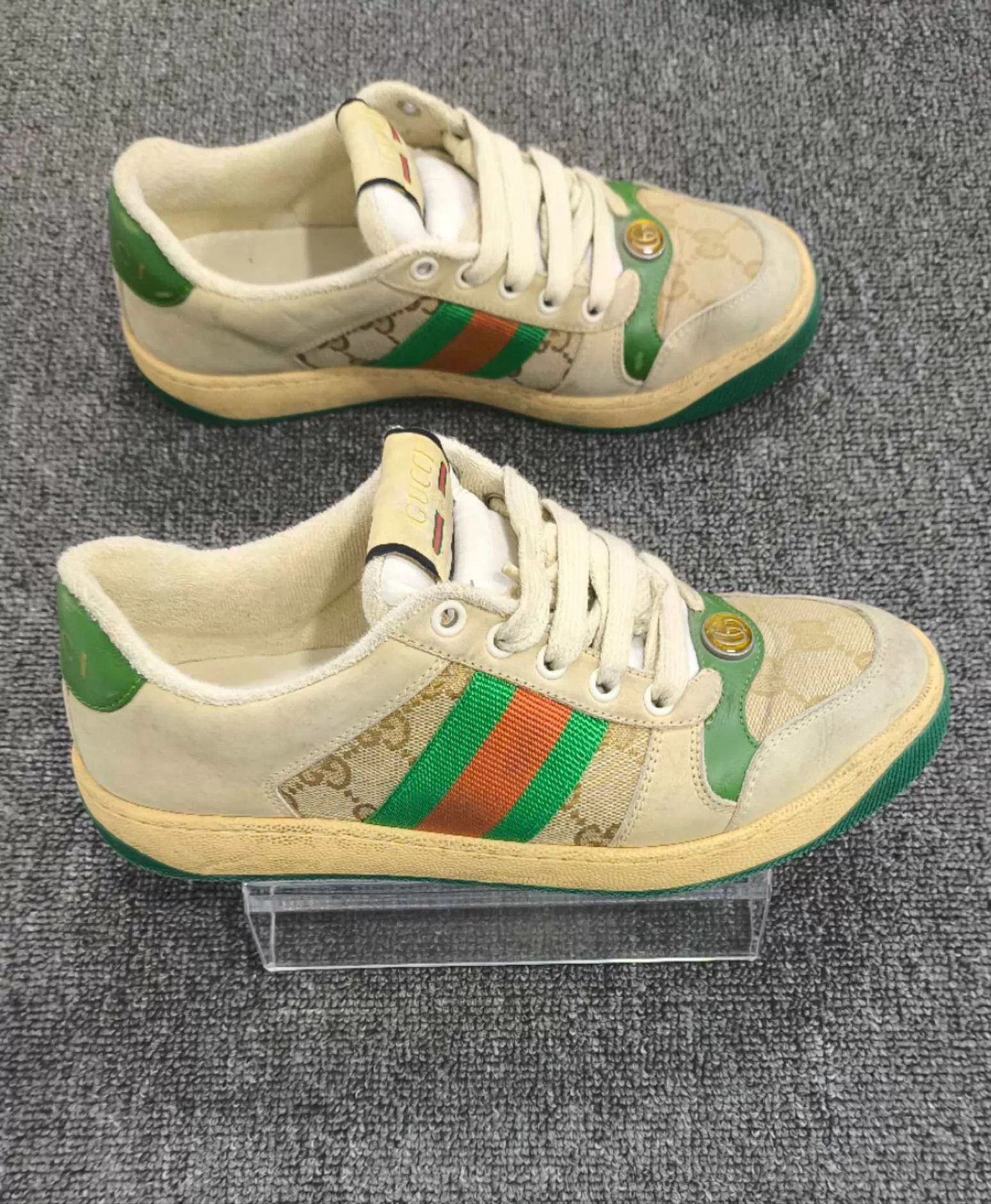 Gucci GUCCI Enamel Dirty Skate Shoes 36 Size US 5.5 / IT 35.5 - 3 Thumbnail