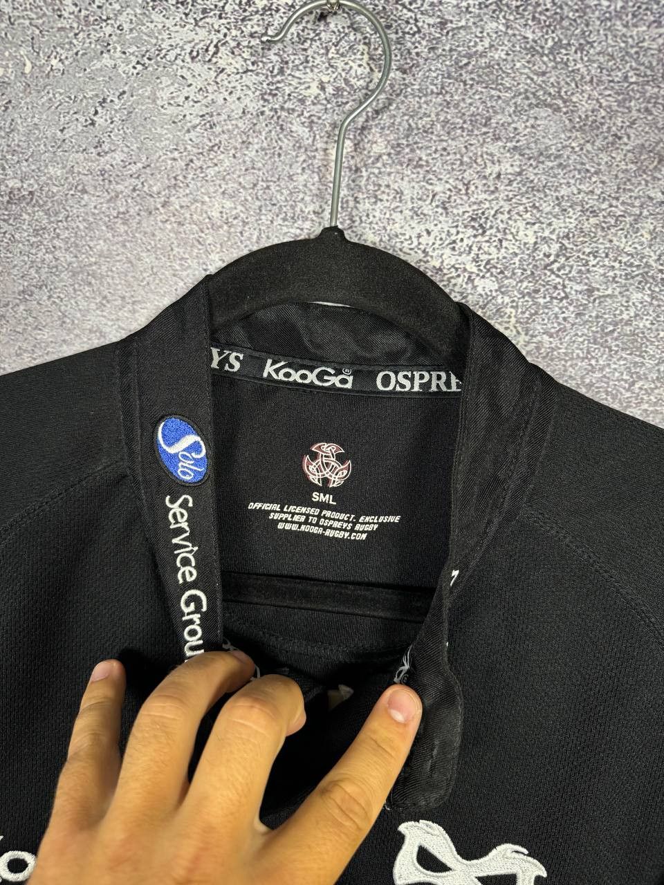 Rugby Ralph Lauren Ospreys Rugby Union Shirt KooGa 2008/09 Jersey Small Size US S / EU 44-46 / 1 - 10 Thumbnail