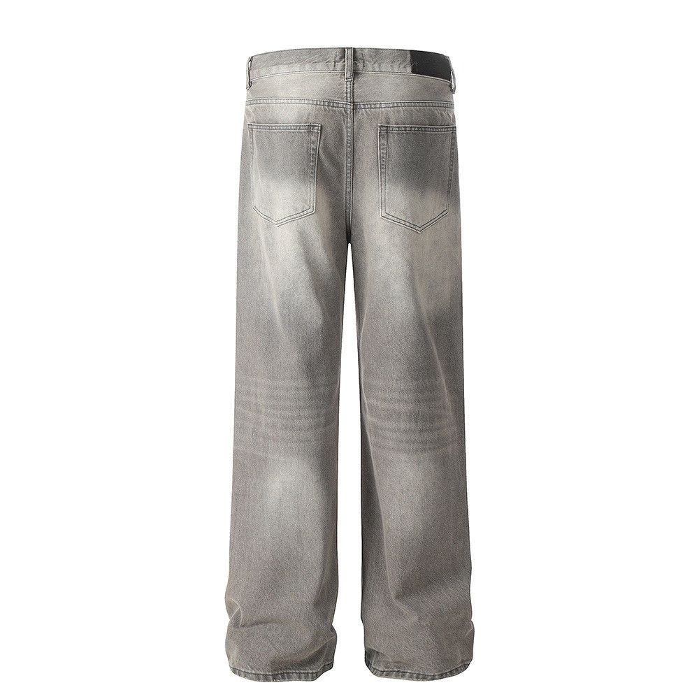 Japanese Brand × Jean American retro distressed washed gradient casual jeans Size US 32 / EU 48 - 3 Thumbnail