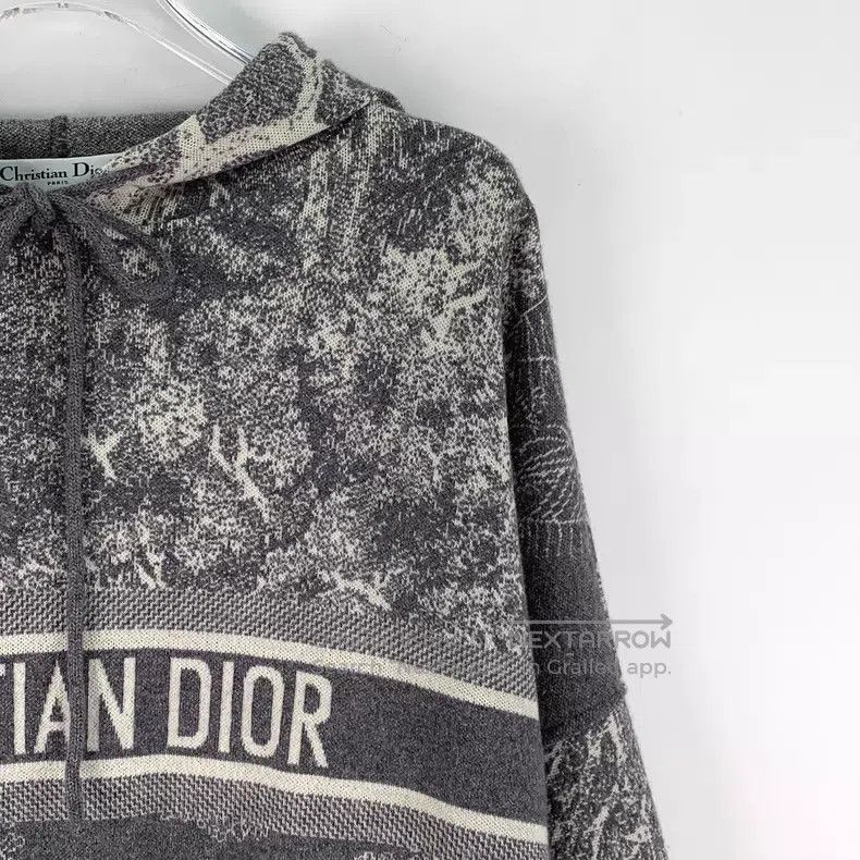 Dior Dior Color-blocking zoo series cashmere knitted sweatshirt Size US M / EU 48-50 / 2 - 3 Thumbnail