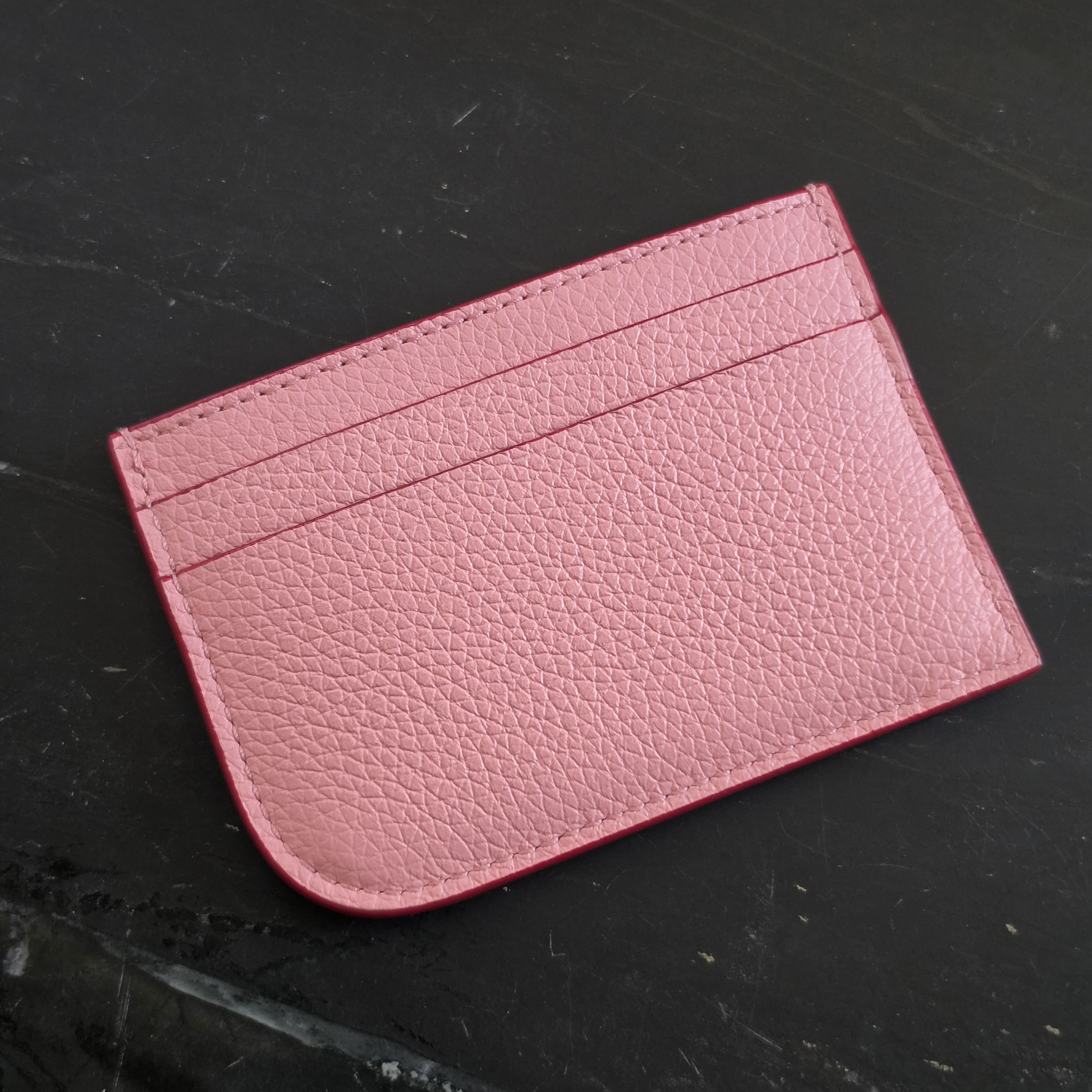 Alexander McQueen Grainy leather cardholder Size ONE SIZE - 3 Thumbnail