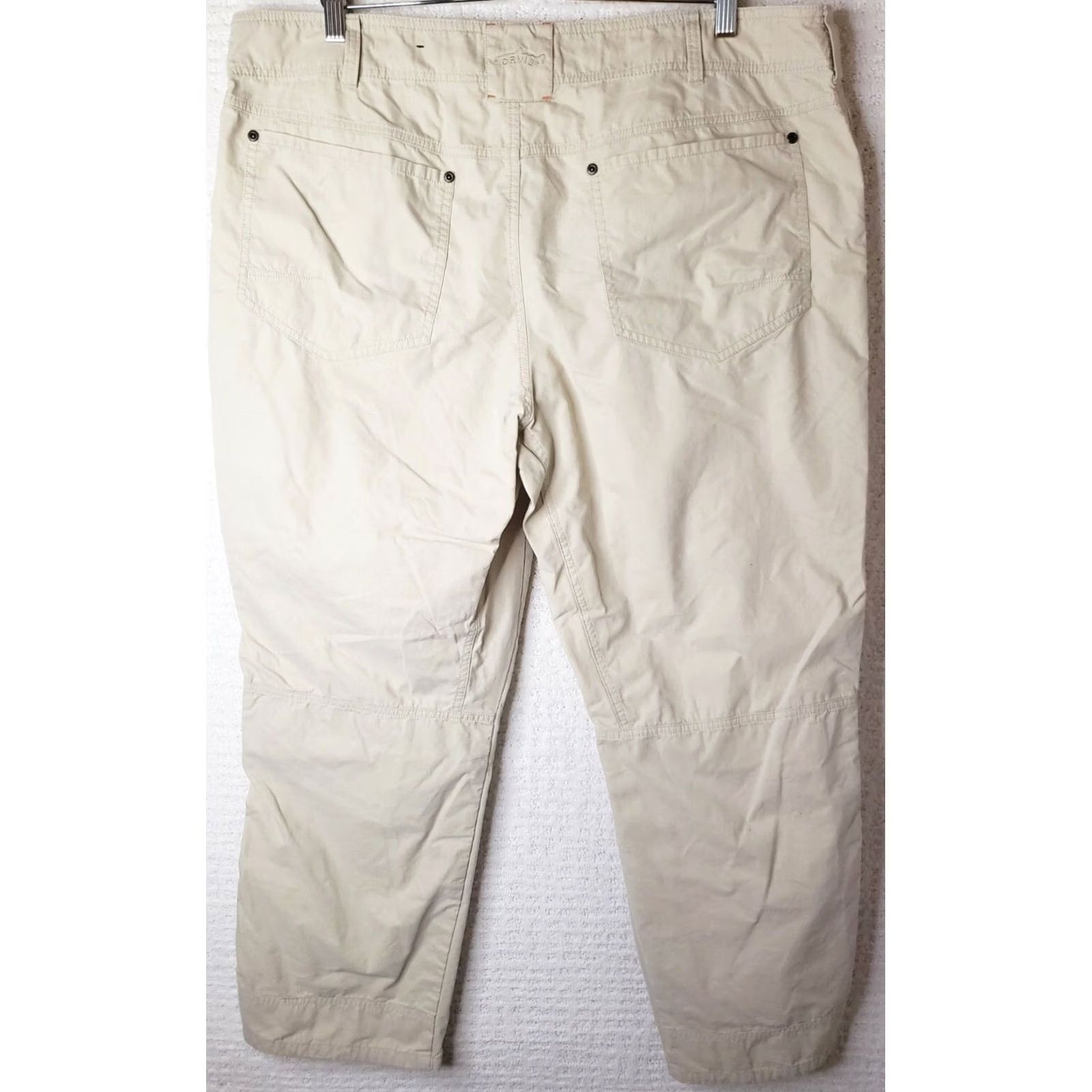 Orvis Orvis Chino Pants Mens 40x30 Beige Straight Leg Cotton Trout Bum Fishing, Casual Size US 40 / EU 56 - 5 Thumbnail