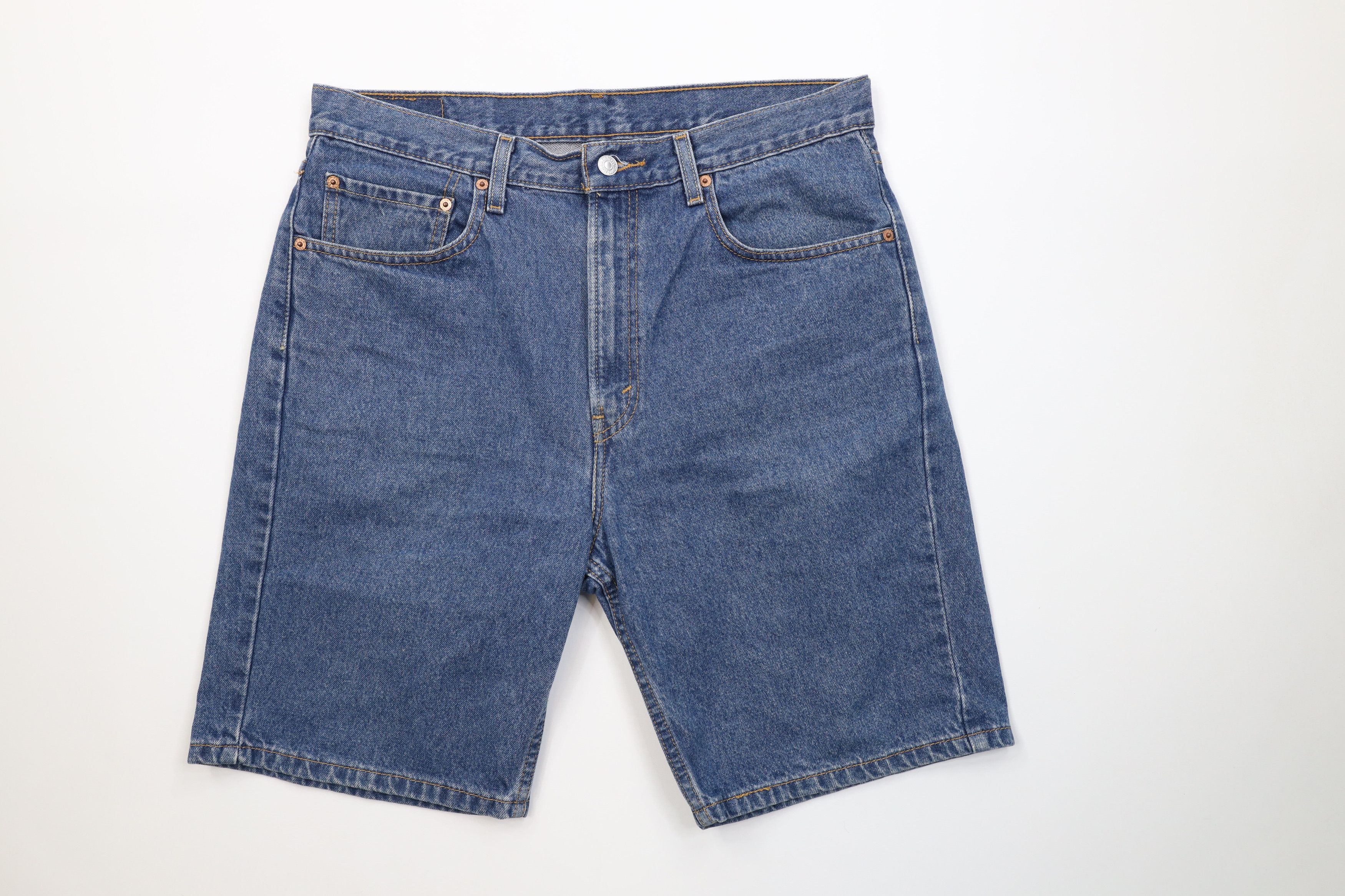 Levi's Vintage Y2K 2004 Levis 505 Fit Denim Jean Shorts Jorts Size US 34 / EU 50 - 1 Thumbnail