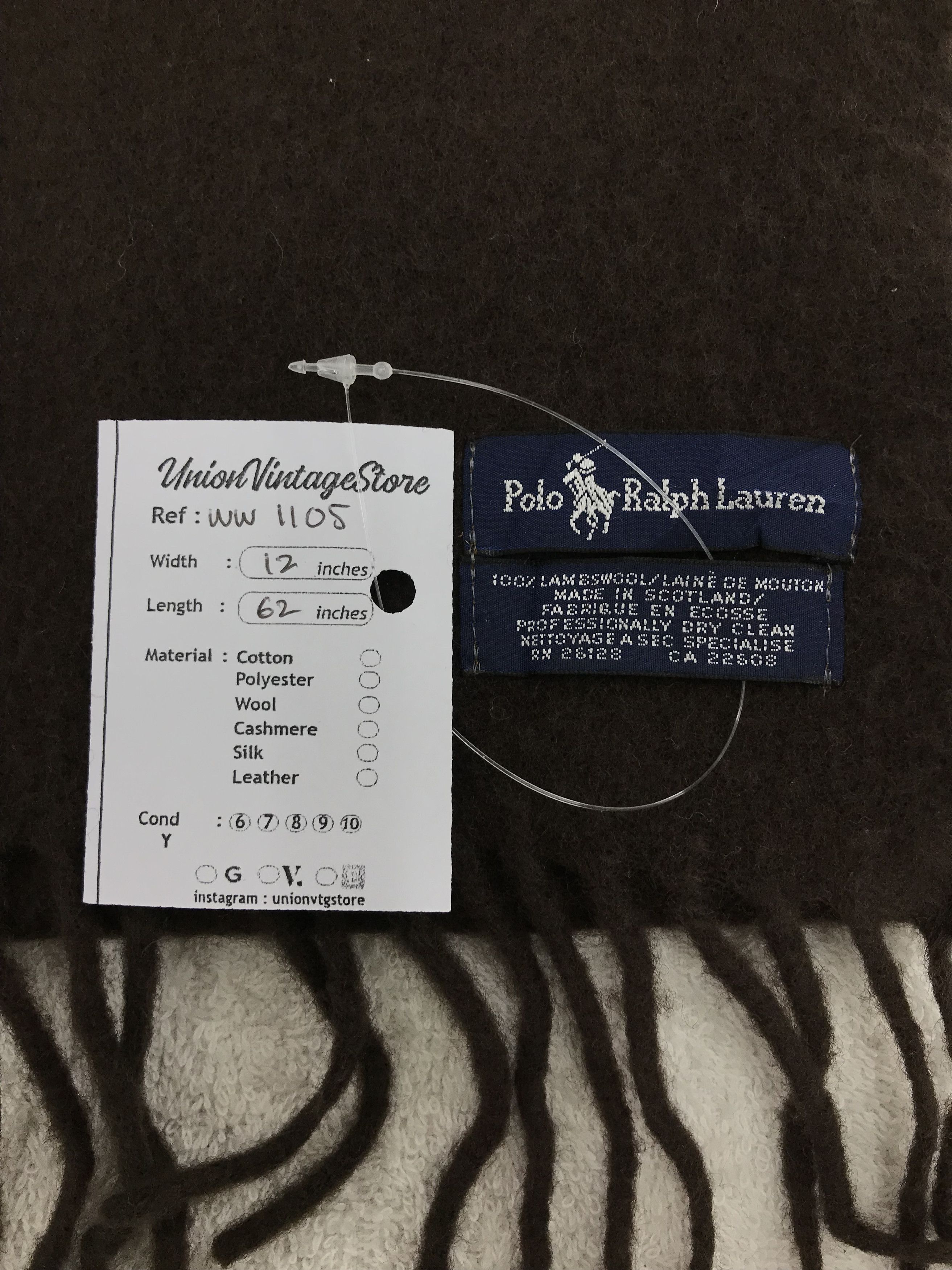 Polo Ralph Lauren Polo Ralph Lauren Scarf / Muffler / Neckwear - WW1105 Size ONE SIZE - 5 Thumbnail