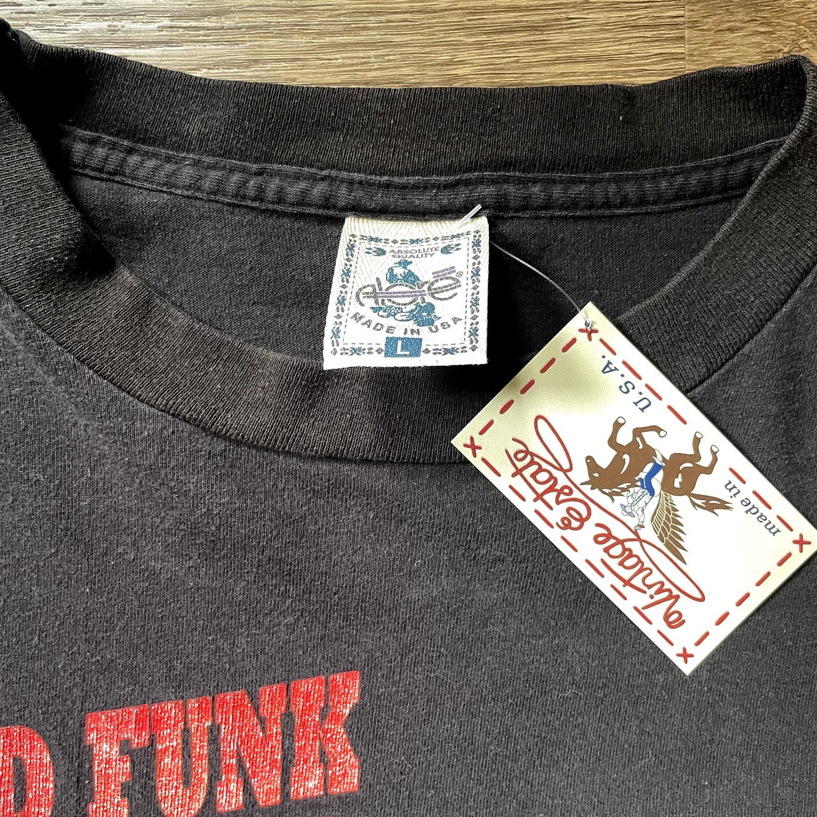 Vintage 90's Grand Funk Band Tee- Size Large Size US L / EU 52-54 / 3 - 2 Thumbnail