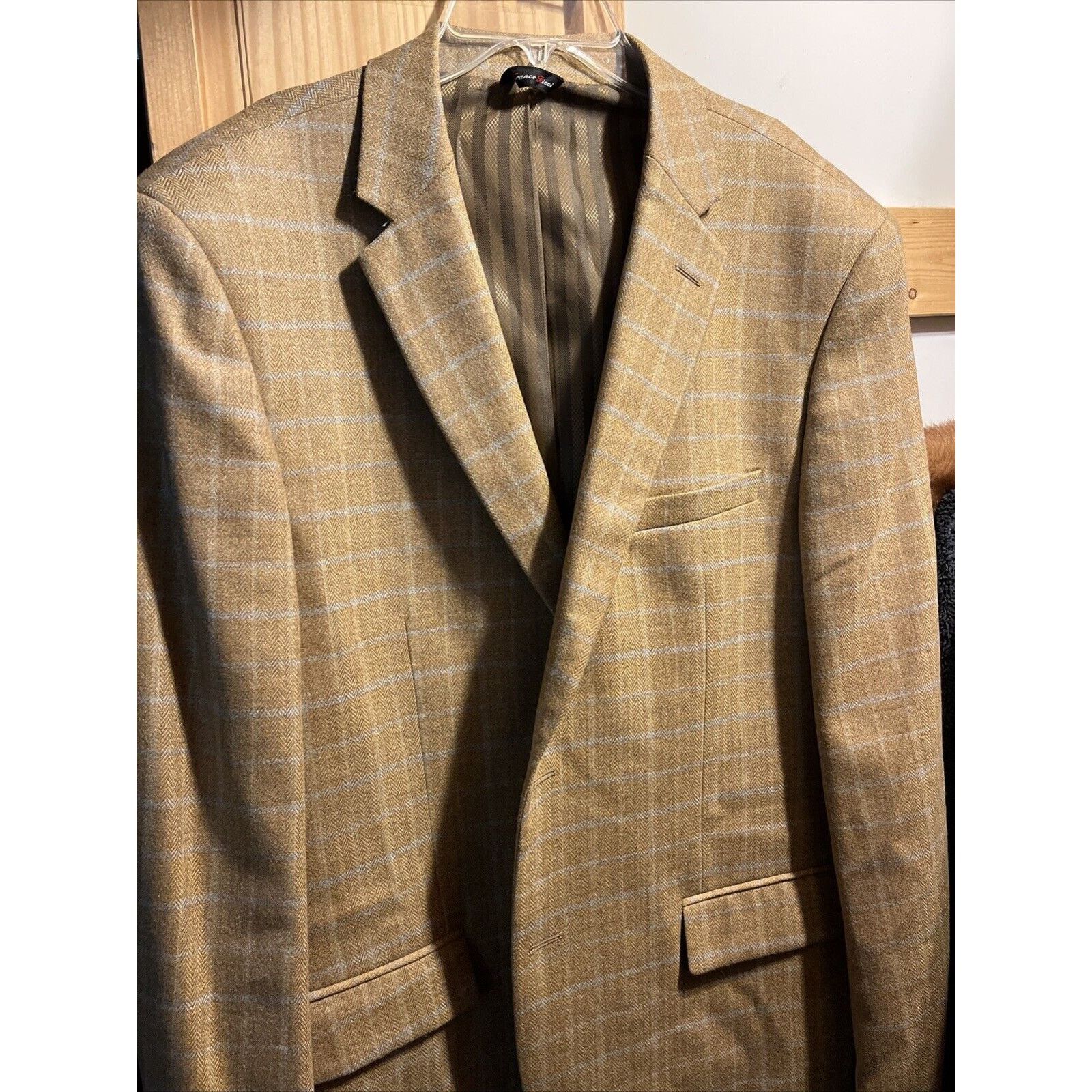 Other Franco Ricci Mens 50R Super 140’s Wool LS Jacket Blazer Coat Size 50R - 7 Thumbnail