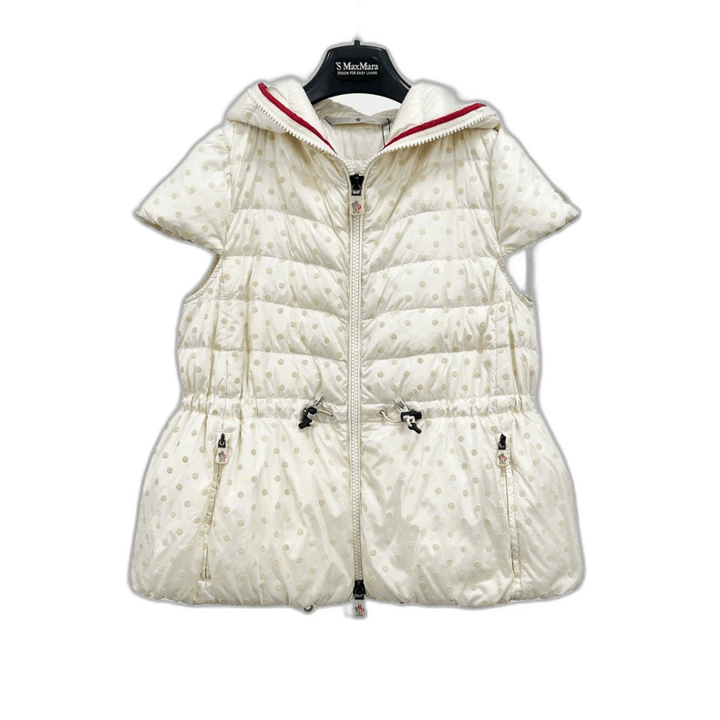 Moncler Moncler Embroidered Logo Polka Dot Vest Size M / US 6-8 / IT 42-44 - 1 Thumbnail