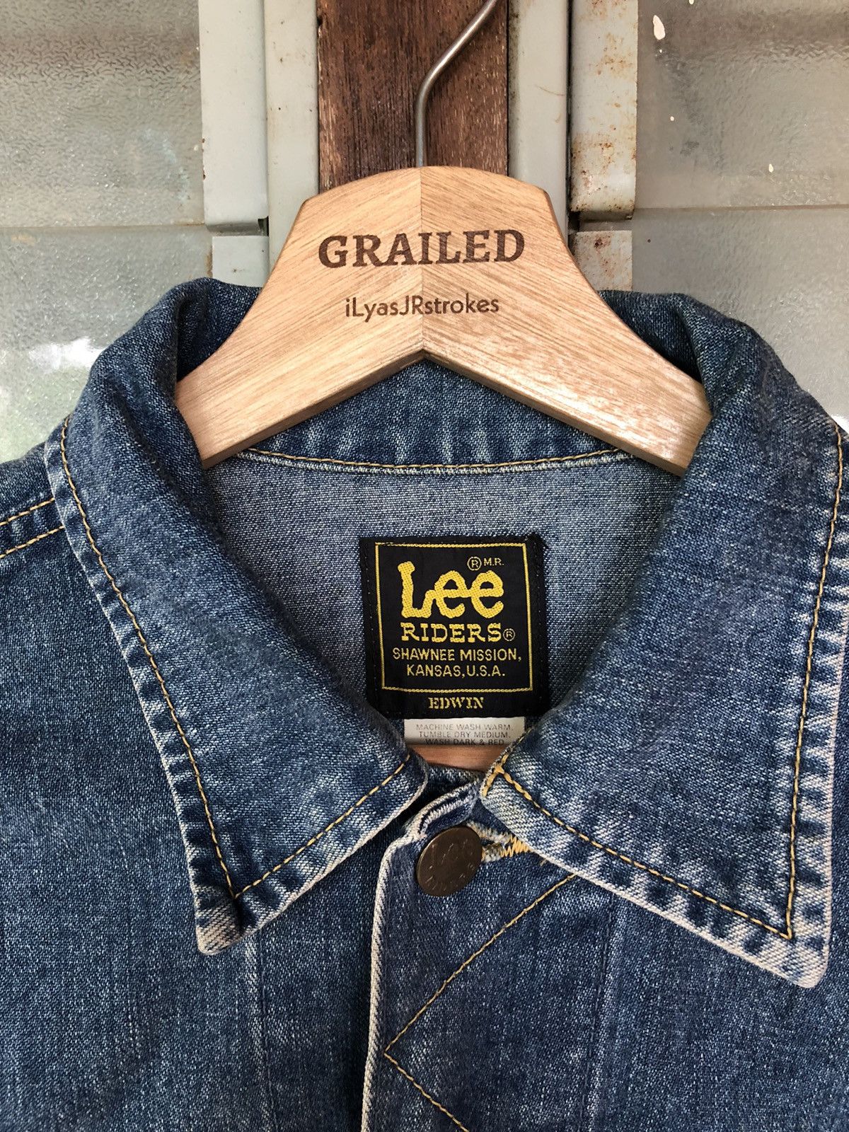 Lee Vintage Lee Rider Denim Jacket Rare Size US M / EU 48-50 / 2 - 17 Thumbnail
