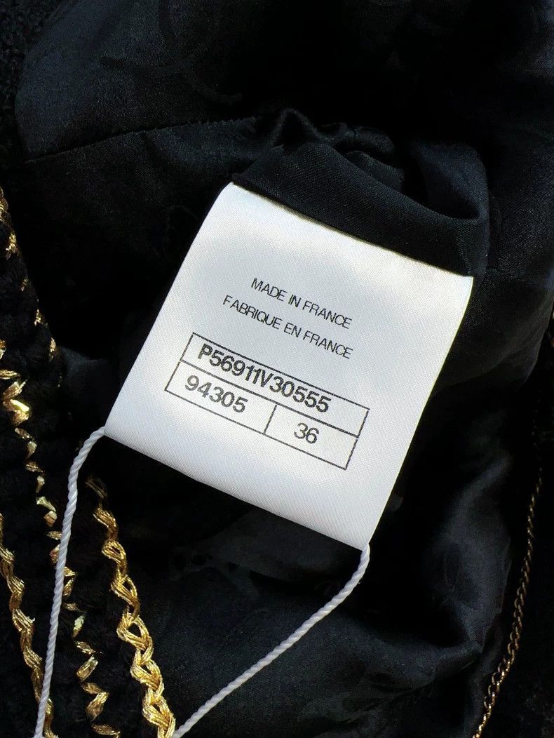 Chanel Chanel Metiers d'Art Gold-Trimmed Jacket Size M / US 6-8 / IT 42-44 - 7 Thumbnail
