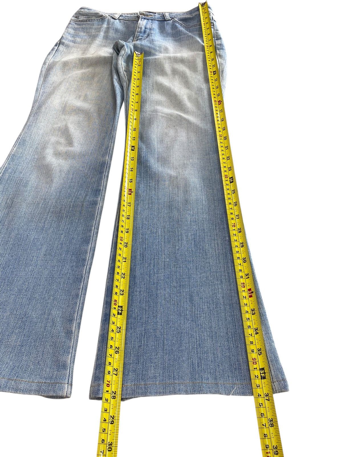 Edwin Edwin Light Wash High Waist Style Flared Jeans Size US 28 / EU 44 - 9 Thumbnail