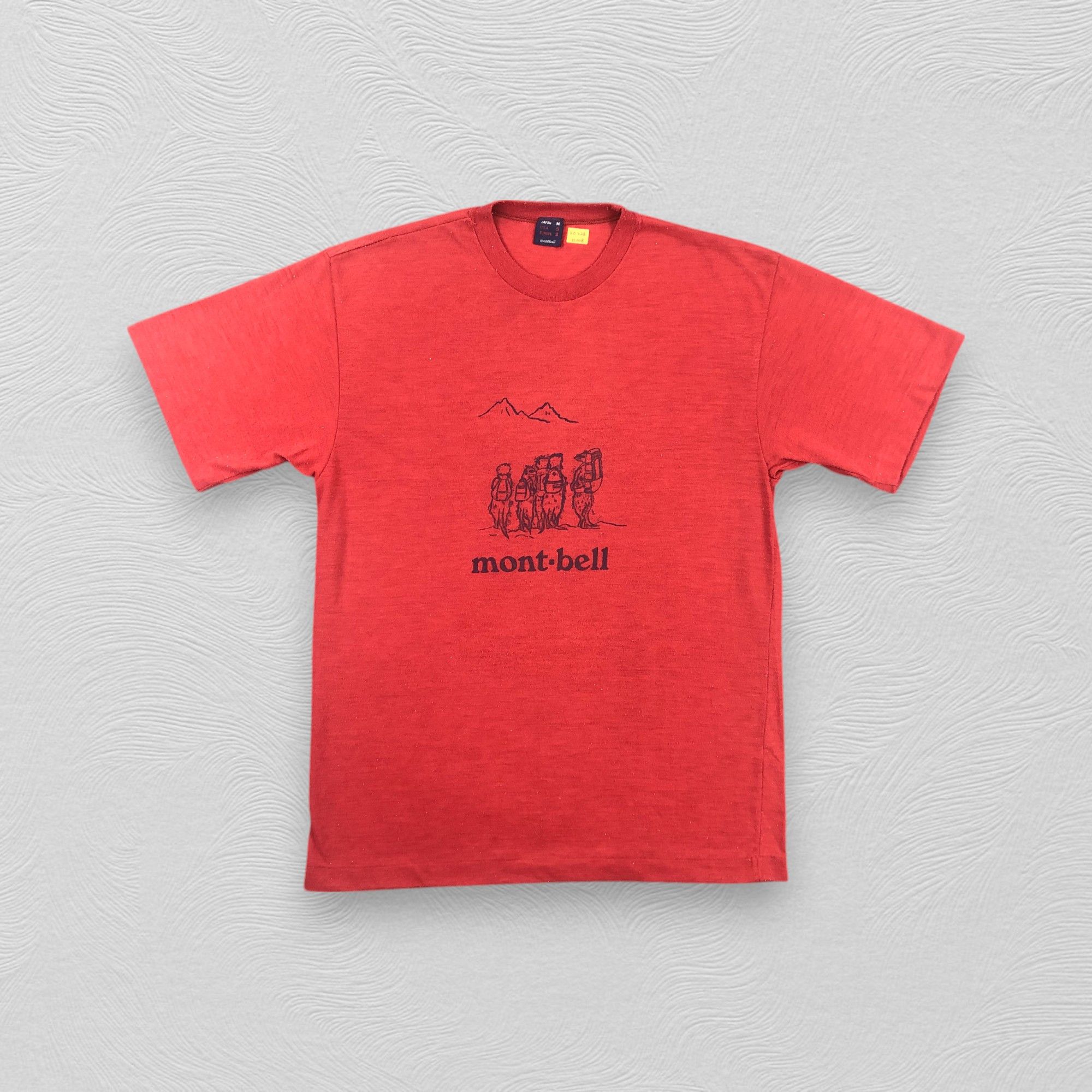 Montbell Vintage Mont Bell Medium Tshirt - H008 Size US M / EU 48-50 / 2 - 1 Thumbnail