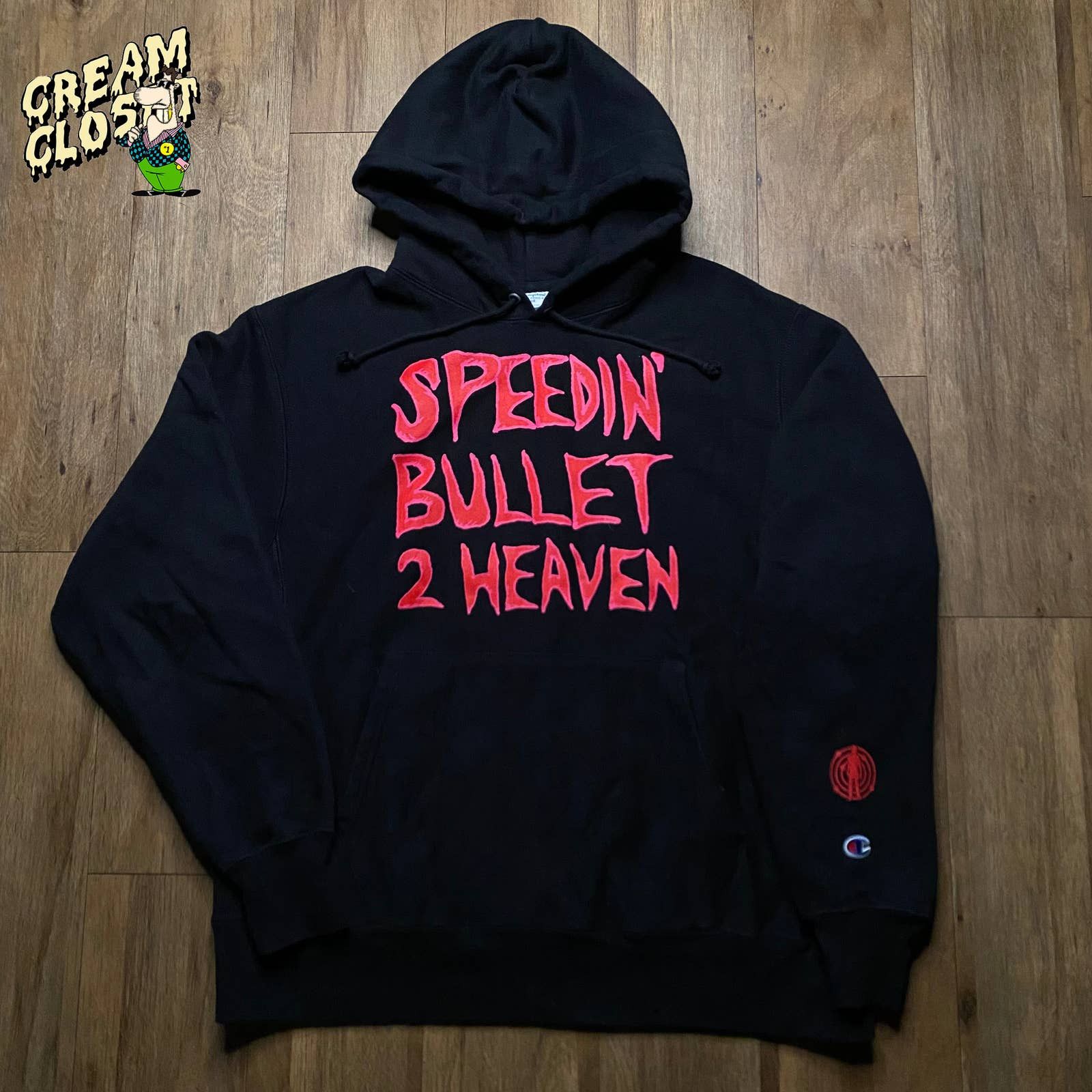 Kid cudi speedin 2025 bullet to heaven hoodie