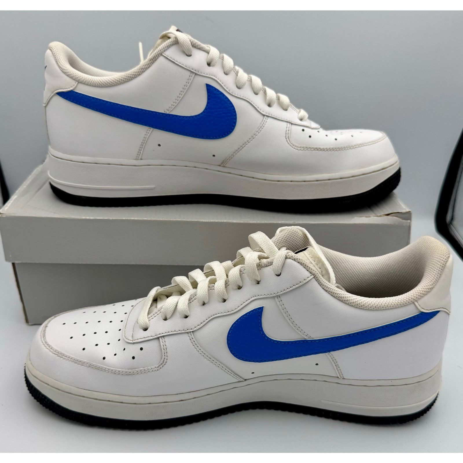 Nike Nike Air Force 1 Low White Red Blue Men's CT2816-100 - US12 Size US 12 / EU 45 - 2 Thumbnail