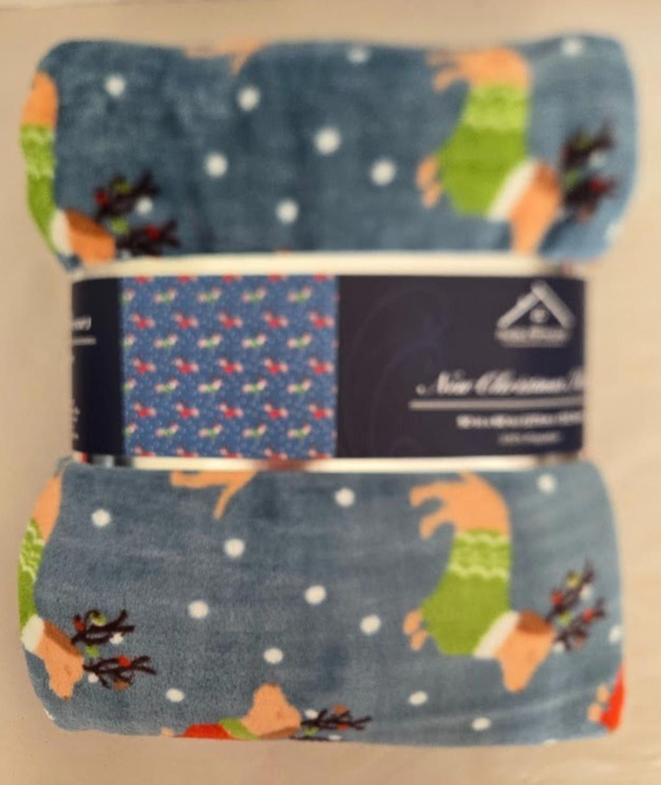 Other Noble House Christmas Throw Dachshund Soft Plush NEW NWT Size ONE SIZE - 4 Thumbnail