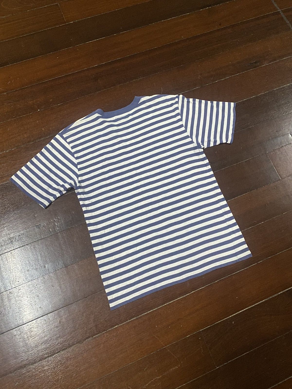 agnes b. Vintage Agnes B Homme Paris Casual Classics Striped Tee Size US M / EU 48-50 / 2 - 7 Thumbnail