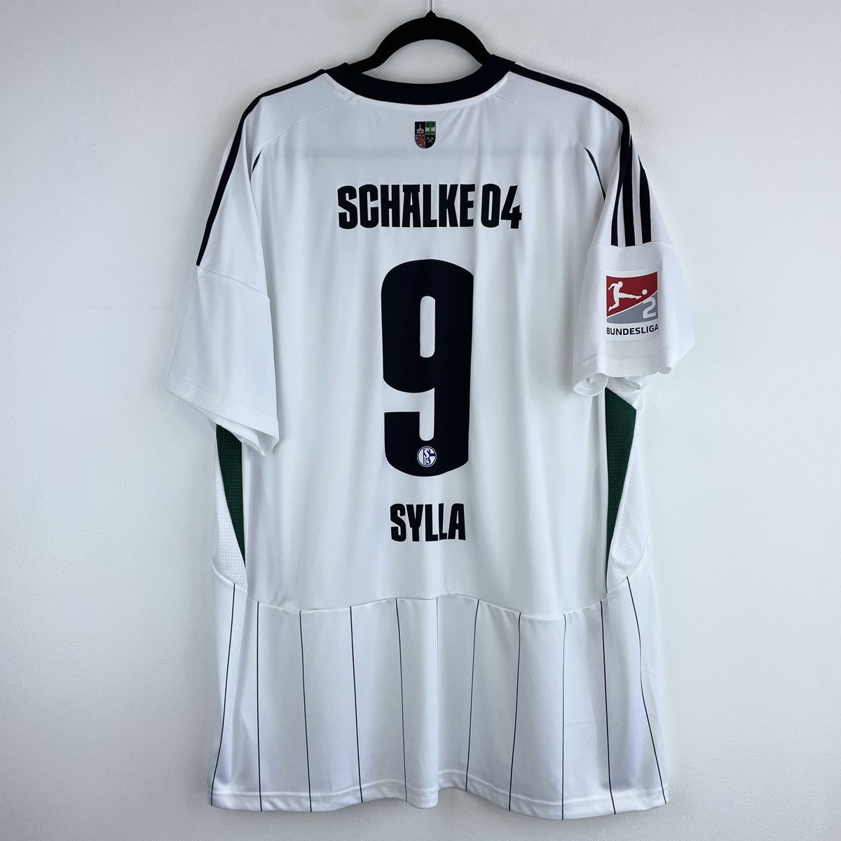 Adidas Schalke 04 Moussa Sylla Away Adidas Jersey 2024/2025 sz 2XL Size US XXL / EU 58 / 5 - 1 Thumbnail