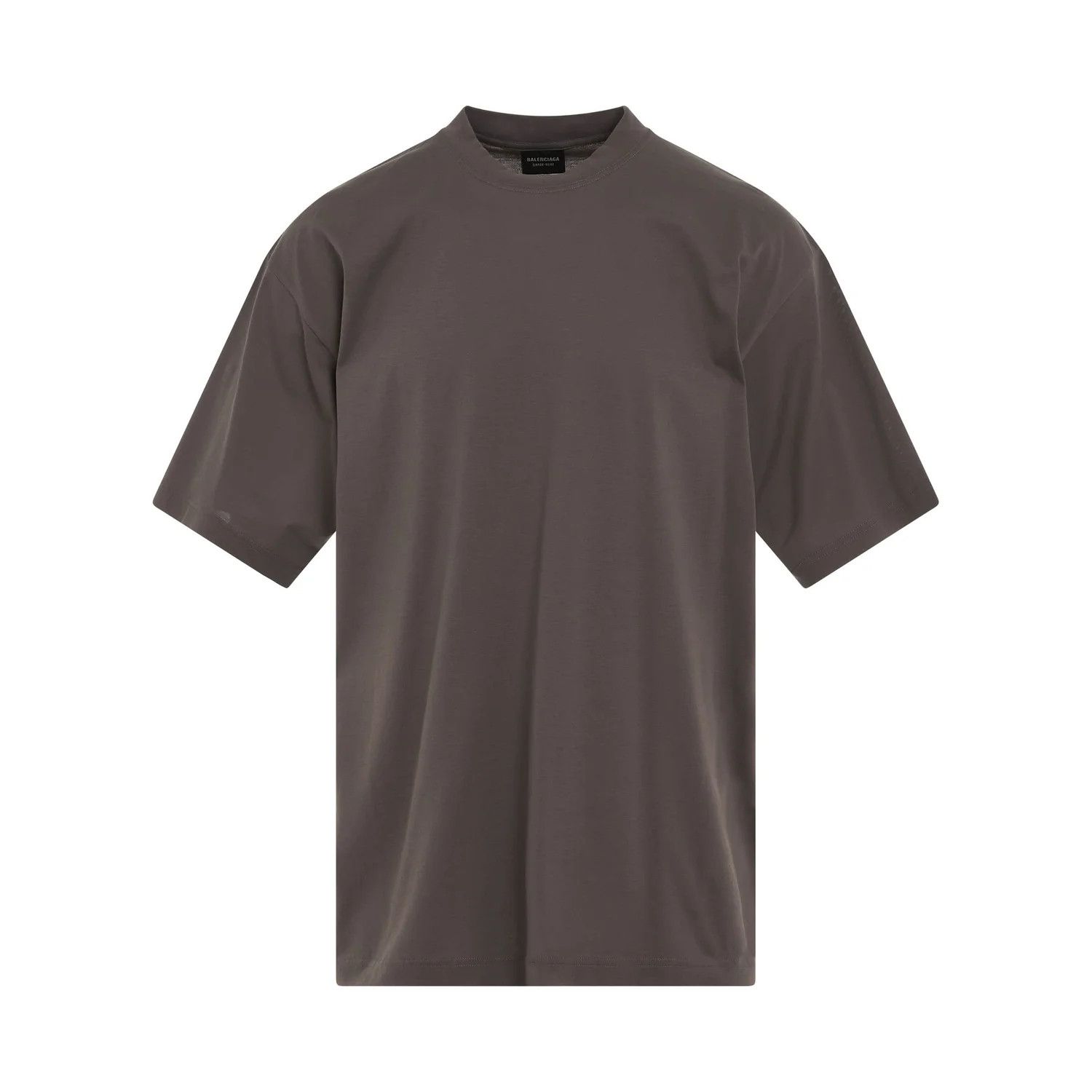 Balenciaga o1la1rc1a0625 Care Label T-Shirt Medium Fit in Grey Size US S / EU 44-46 / 1 - 1 Thumbnail