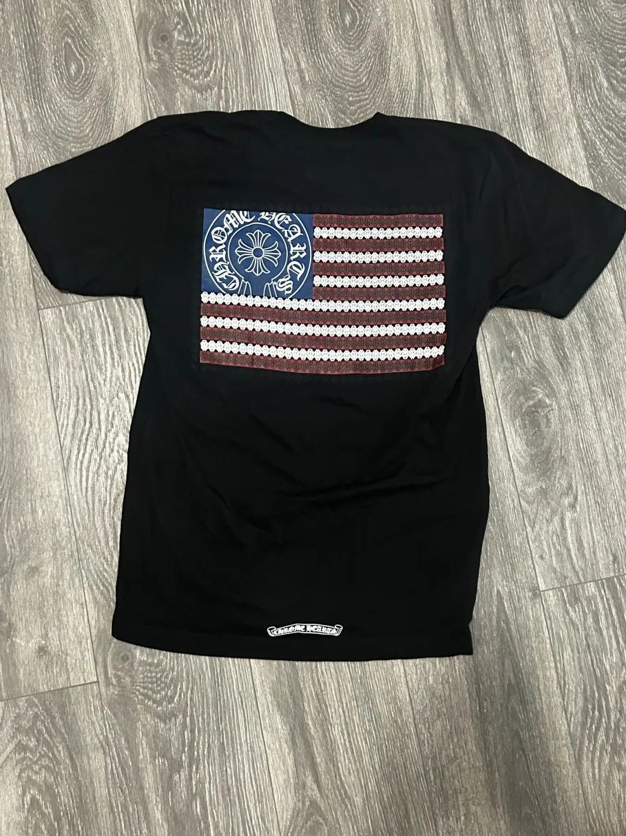 Chrome Hearts Chrome Hearts American Flagg Tee Size US M / EU 48-50 / 2 - 1 Thumbnail