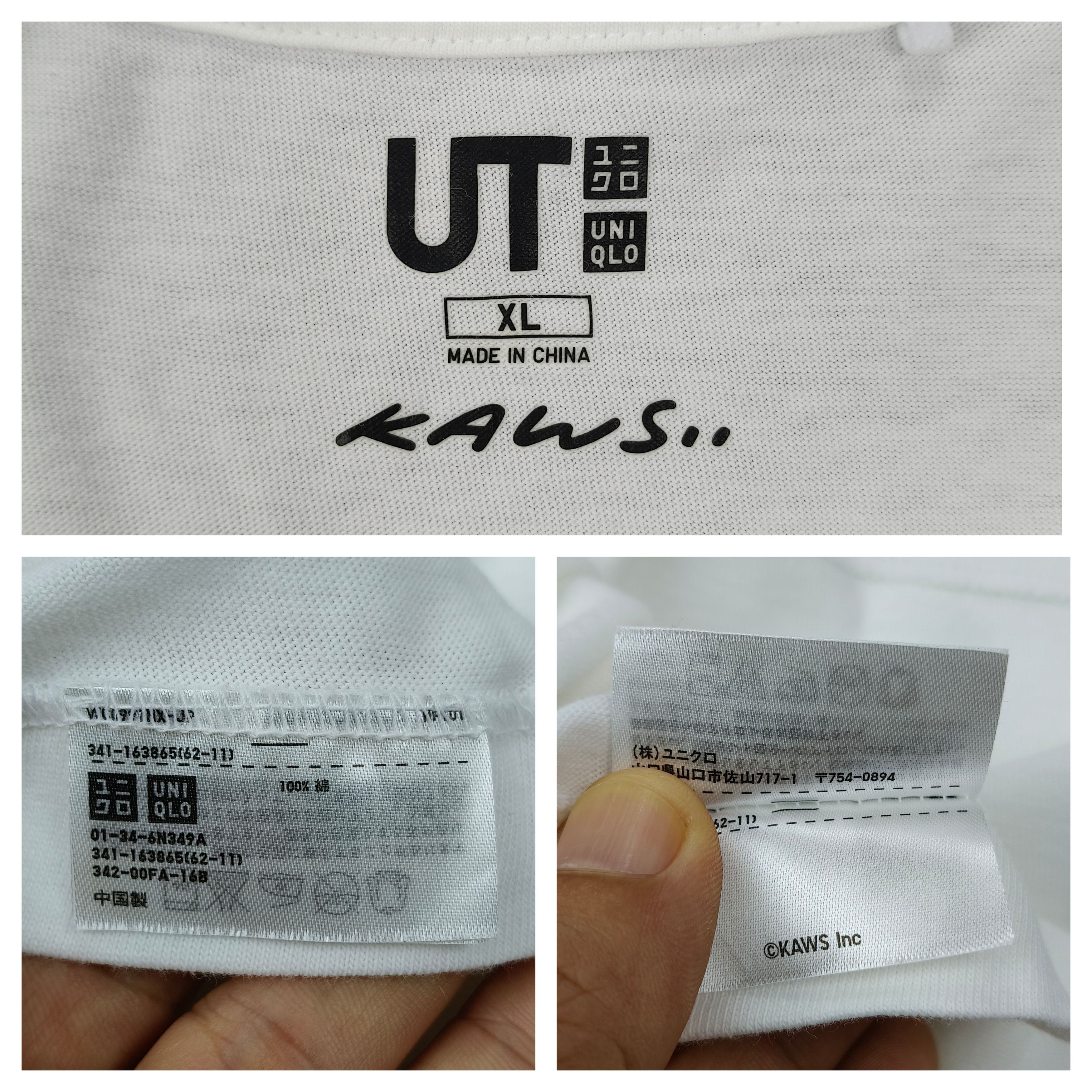 Kaws Kaws Uniqlo Crying Passing Through Flayed Clown Tee Shirt Size US XL / EU 56 / 4 - 3 Thumbnail