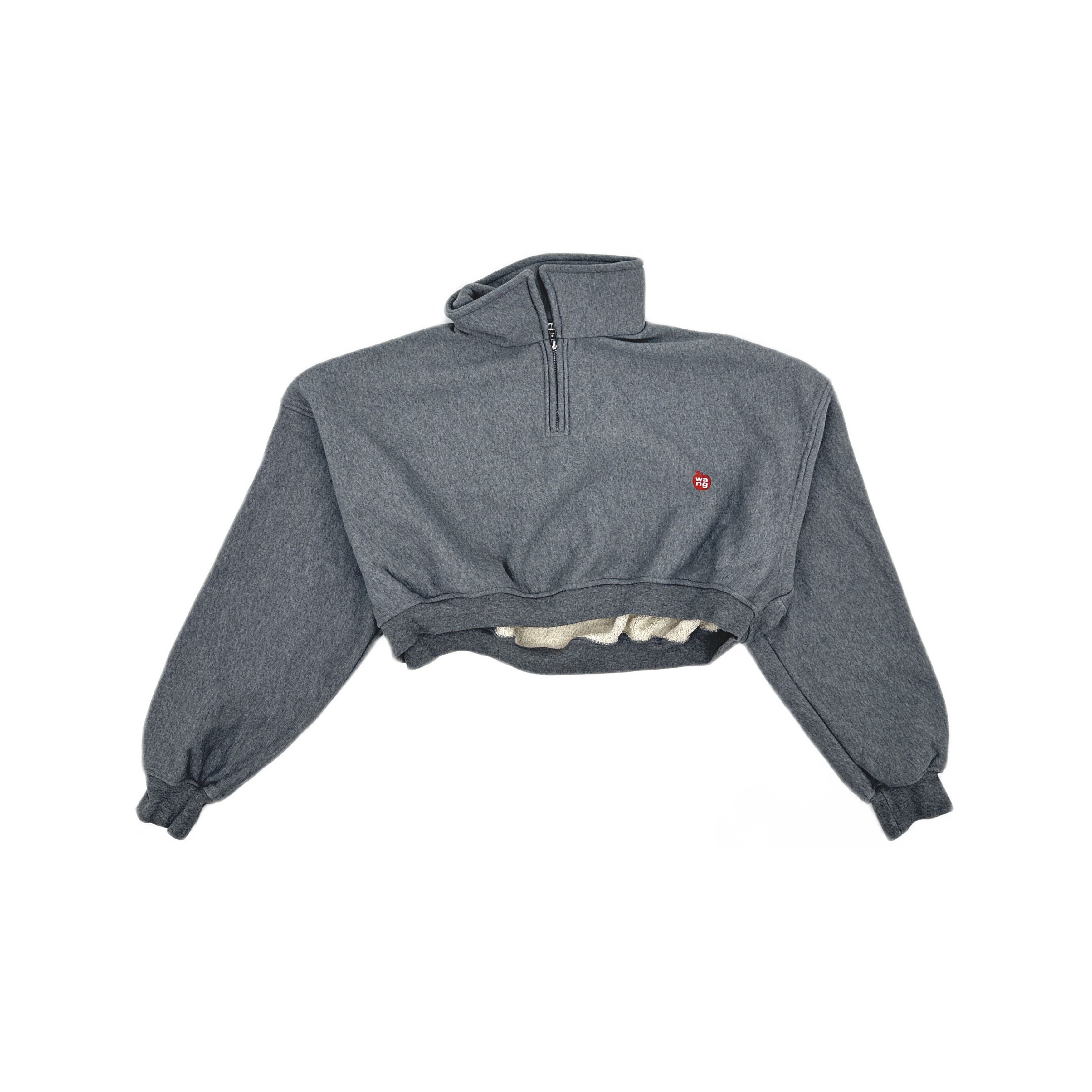 Alexander Wang Alexander Wang Logo Half-Zip Sweatshirt Size M Size M / US 6-8 / IT 42-44 - 1 Thumbnail