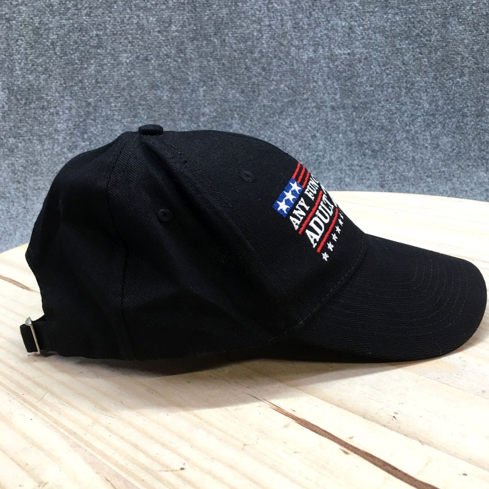 Vintage Trump Biden Election 2020 Baseball Cap Mens Black OS Adjustable Embroidered Size ONE SIZE - 5 Thumbnail