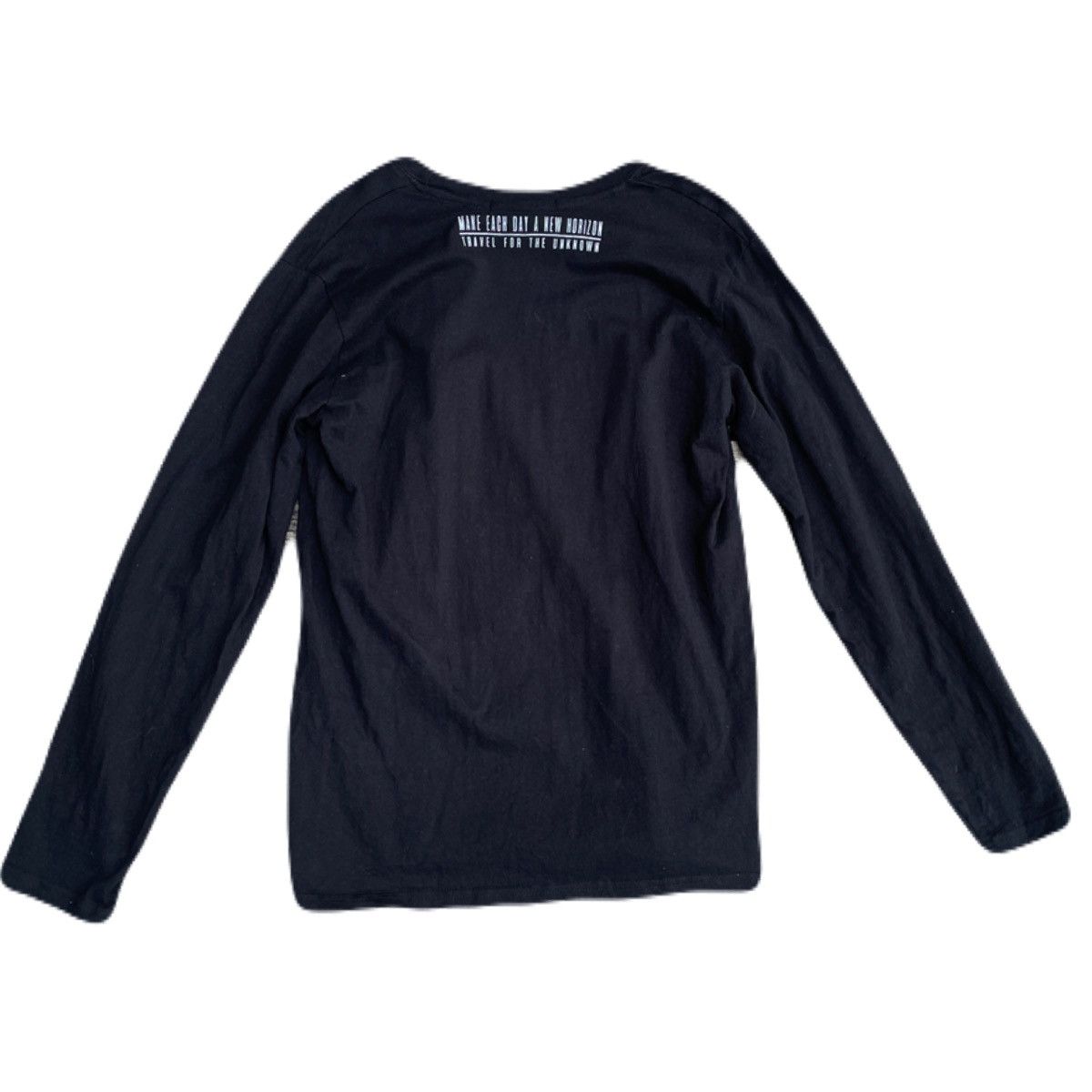 If Six Was Nine 2000s Japanese archive Vkei Poem Graphic Long Sleeve Tee Y2K Size US S / EU 44-46 / 1 - 4 Thumbnail