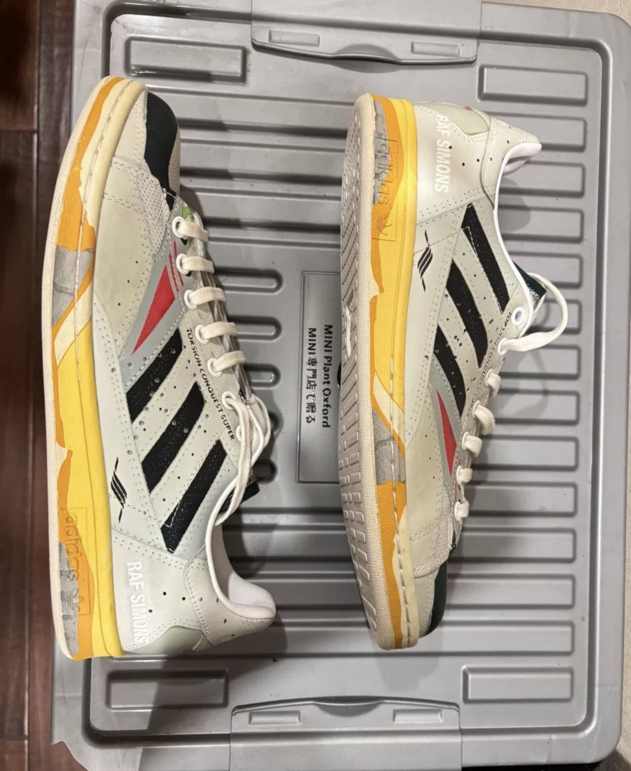 Raf Simons Raf Simons x Adidas RS Microppacer Trompe L'oeil Board Shoes Size US 10 / EU 43 - 4 Thumbnail