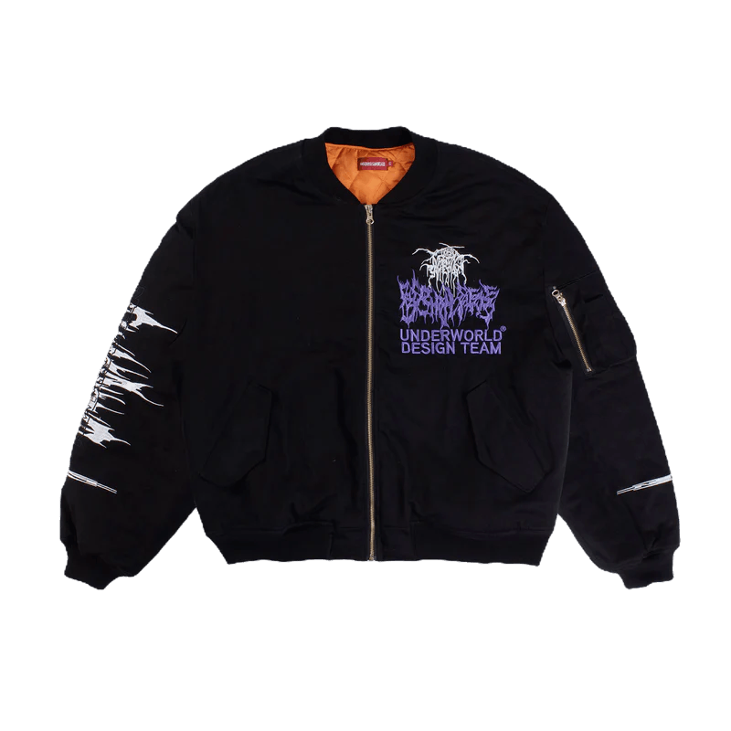 Reckless Scholars New Reckless Scholars Underworld Design Team MA-1 Bomber Size US XL / EU 56 / 4 - 1 Thumbnail