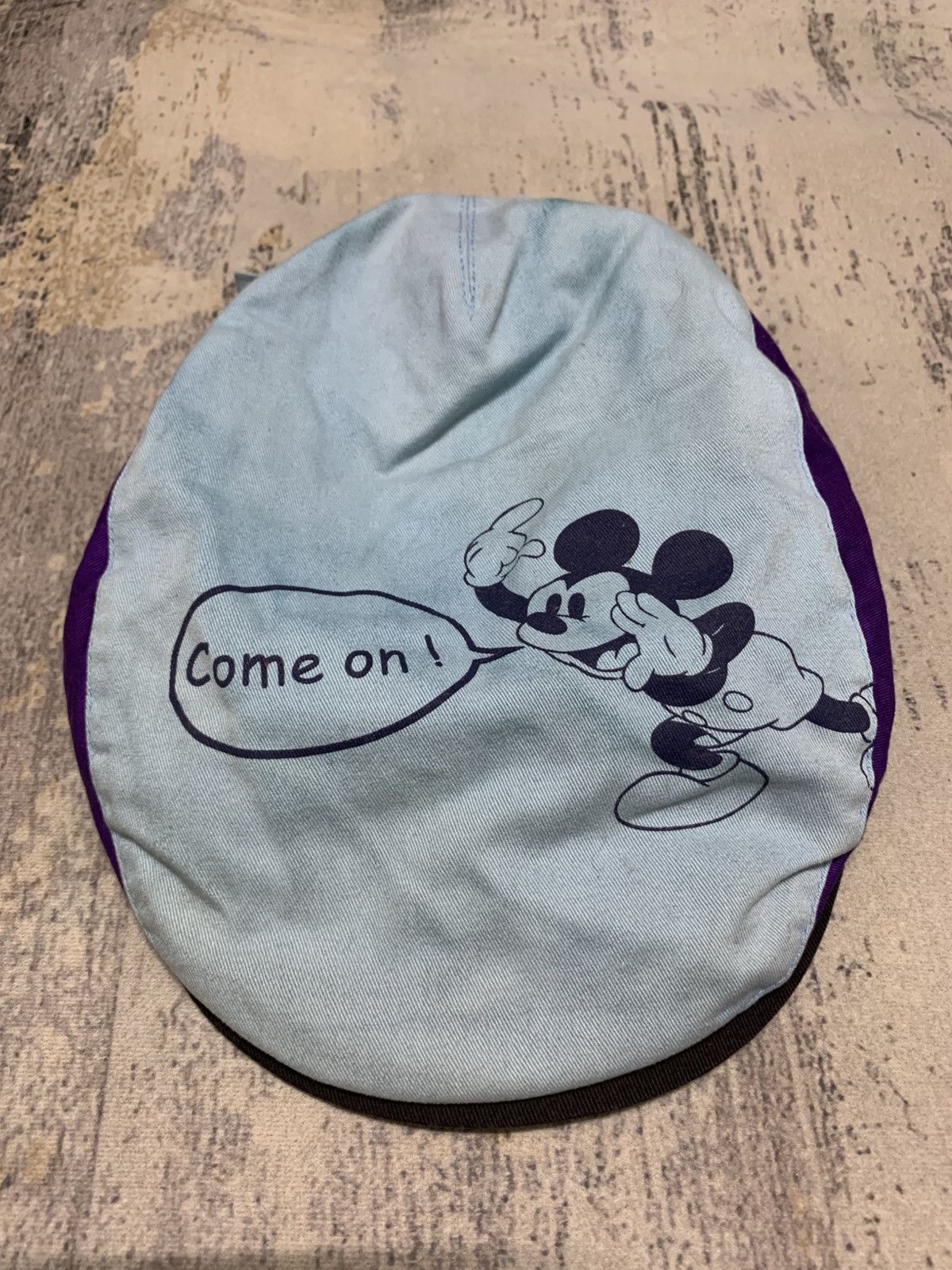 14th Addiction × If Six Was Nine Vintage Mickey Mouse Two Tone Flatcap Hat Size ONE SIZE - 6 Thumbnail
