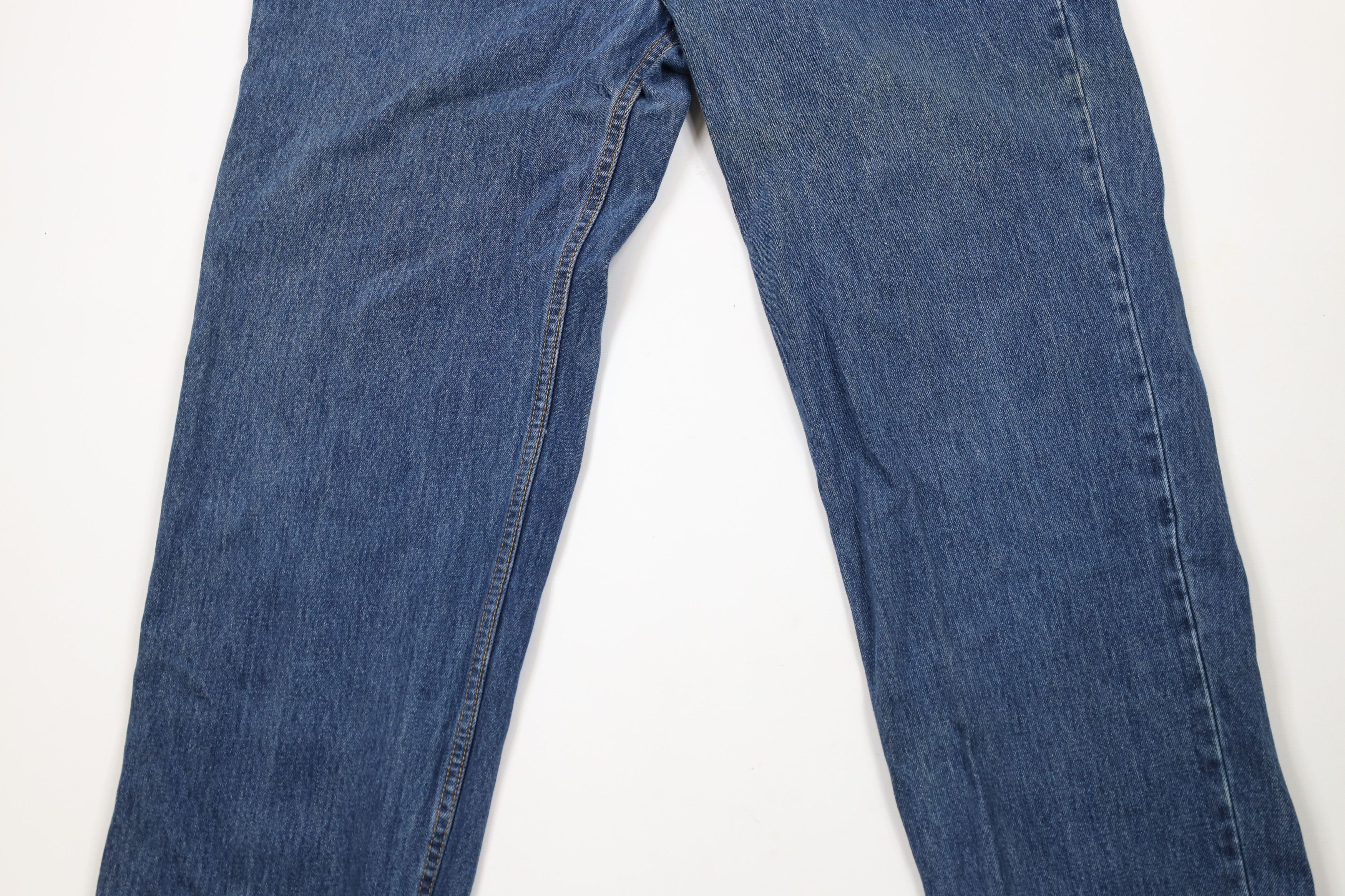 Levi's × Vintage Vintage Y2K 2002 Levis 550 Fit Denim Jeans Blue Cotton Size US 38 / EU 54 - 3 Thumbnail