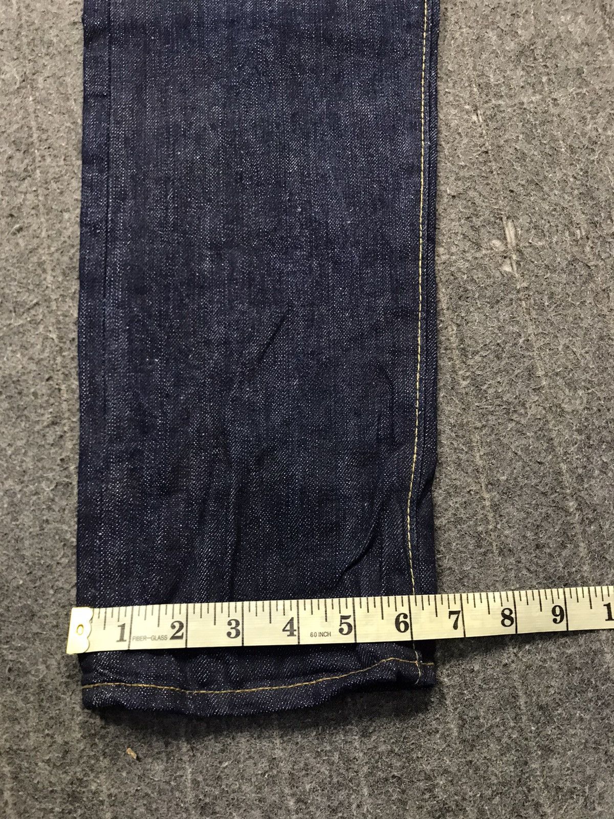 Denime Rare S.h.owin Showin Company Indigo Denim Selvedge Jeans Size US 32 / EU 48 - 15 Thumbnail