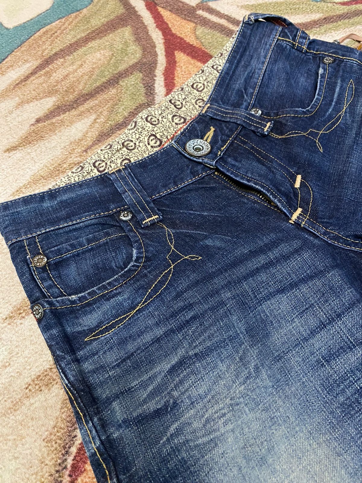 Edition Japan × Edwin × Vintage 🔥 Edwin X blue trip 503 Size 30" / US 8 / IT 44 - 3 Thumbnail
