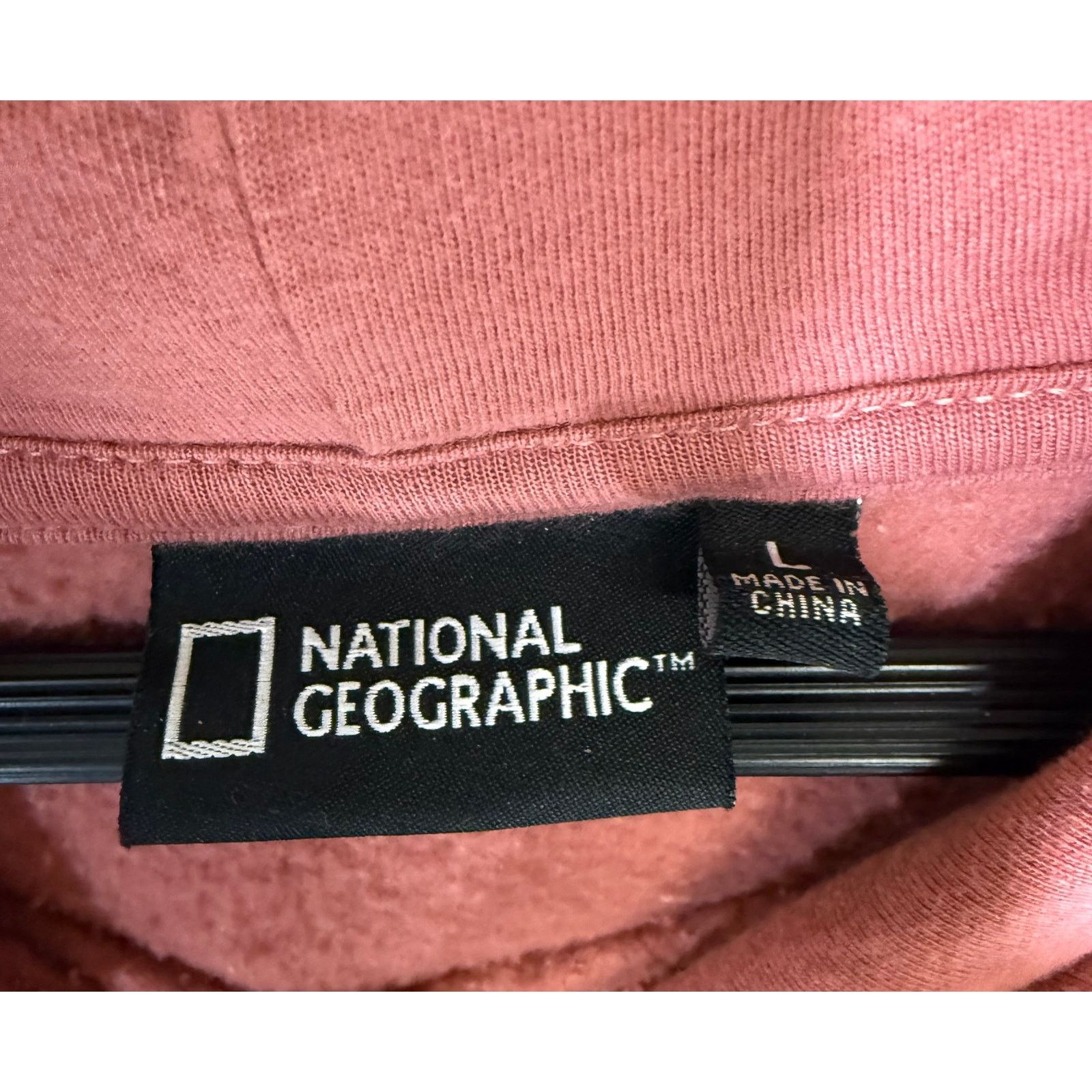 Other National Geographic L Hoodie Pink Acid Wash Patagonia Chile Size US L / EU 52-54 / 3 - 8 Thumbnail