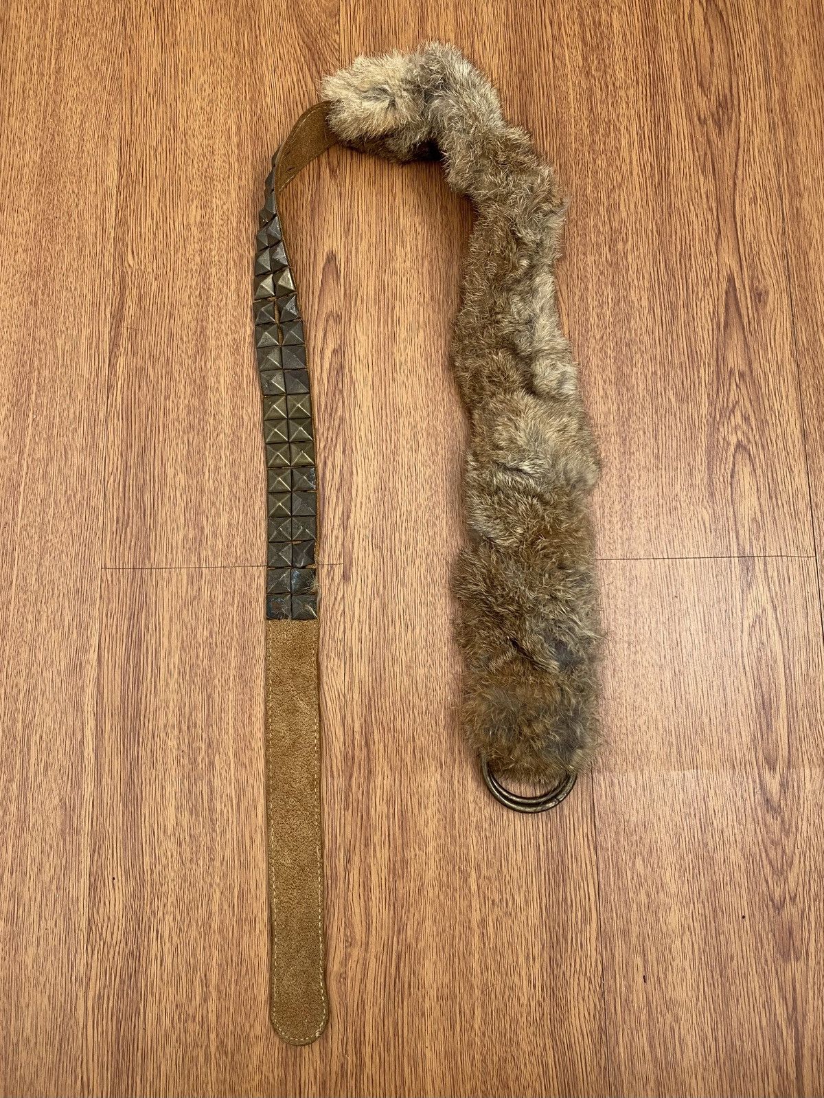 GOA G.O.A fur spike belt Size ONE SIZE - 1 Thumbnail