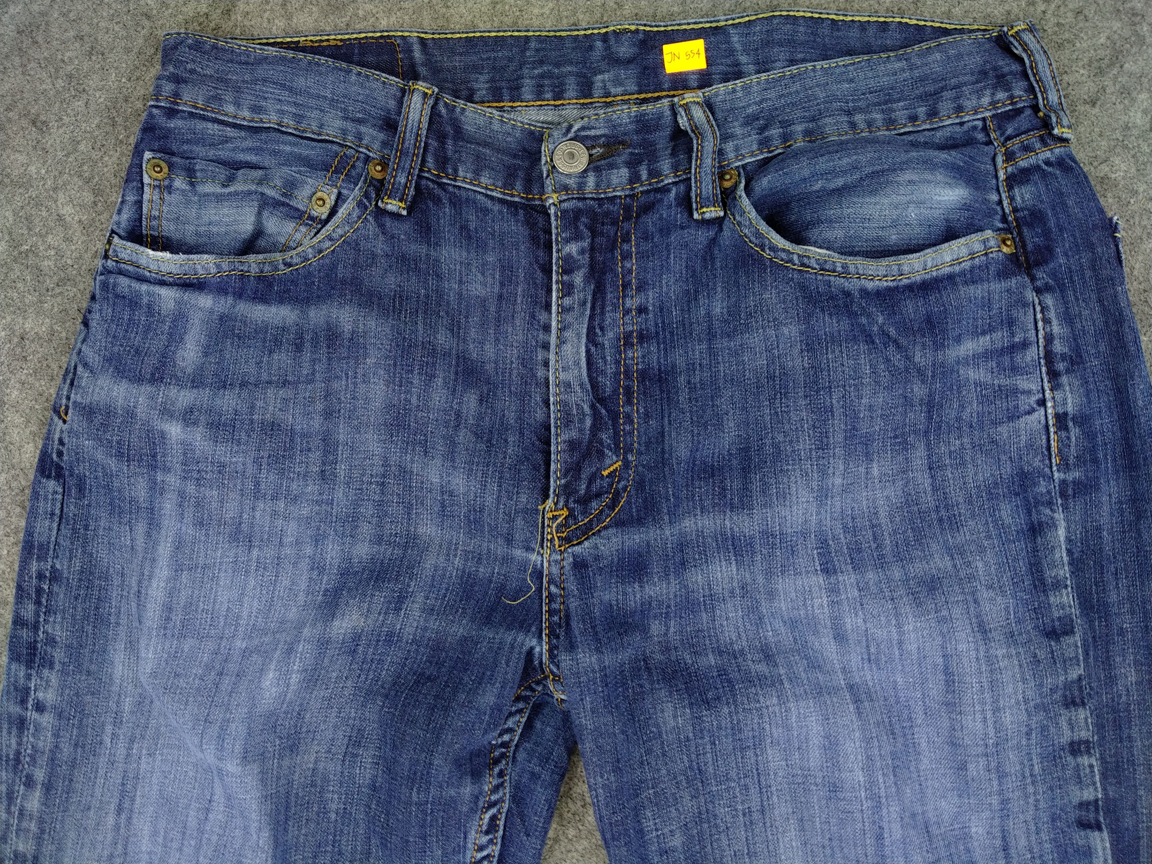 Levi's Levi's 514 Distressed Denim 33x33 -JN554 Size US 33 - 3 Thumbnail