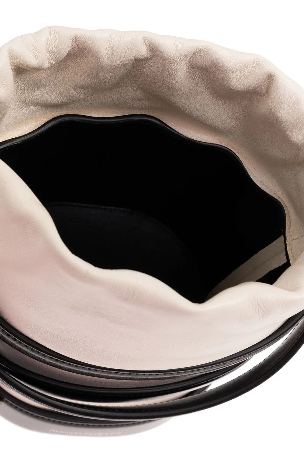 Alexander McQueen o1w1db10925 Size: OS/The Rise Mini Bucket in Black/White Size ONE SIZE - 5 Thumbnail