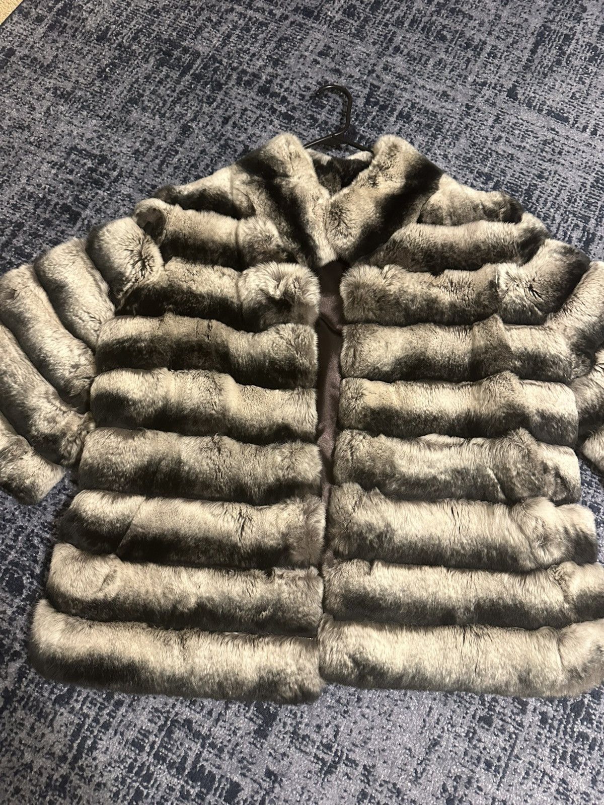 Other × Vintage Chinchilla fur jacket Size M / US 6-8 / IT 42-44 - 3 Thumbnail