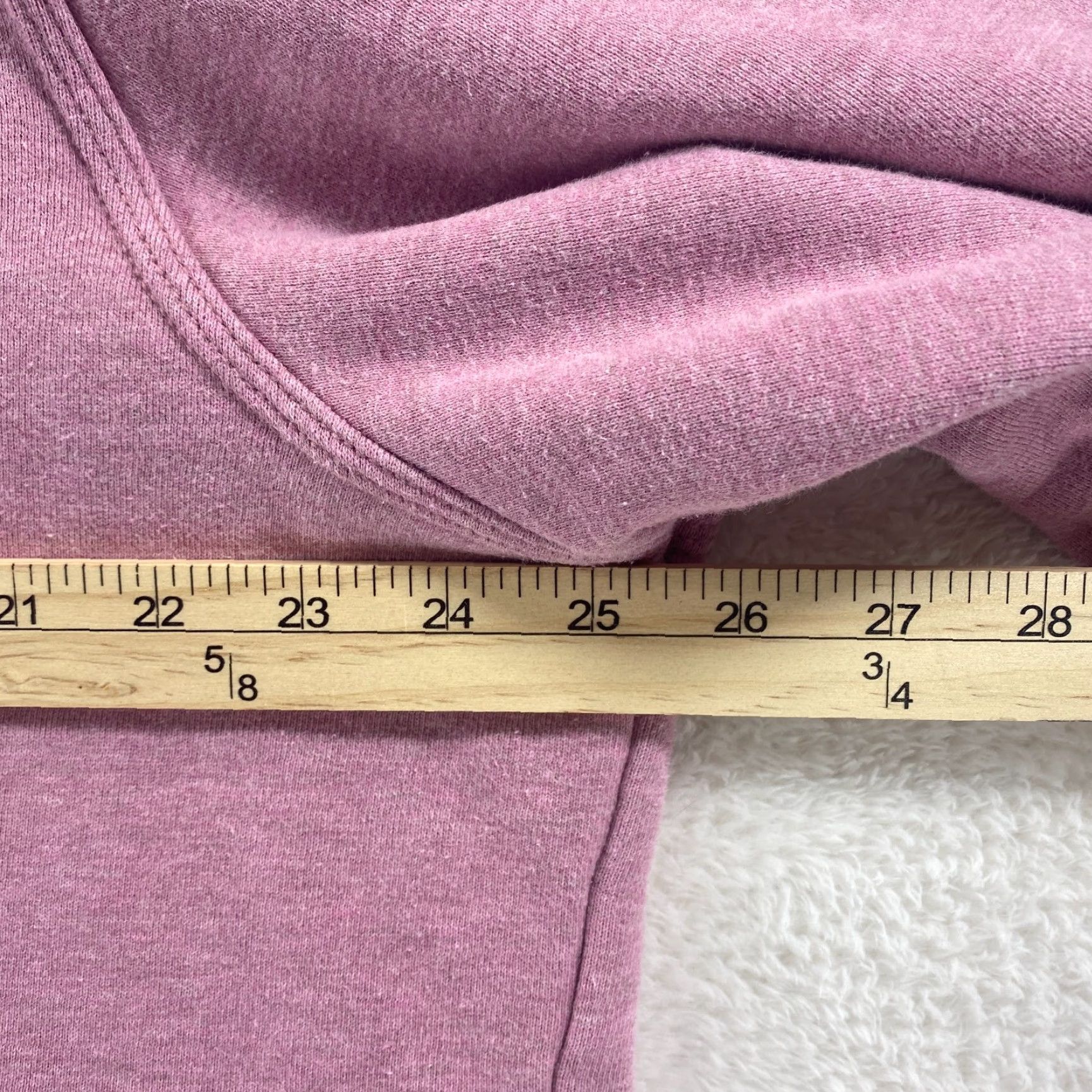 Carhartt Carhartt Pink Womens 2XL Hoodie Hooded Sweatshirt 1/4 Zip Pullover Pockets Nike Size XXL / US 16-18 / IT 52-54 - 7 Thumbnail