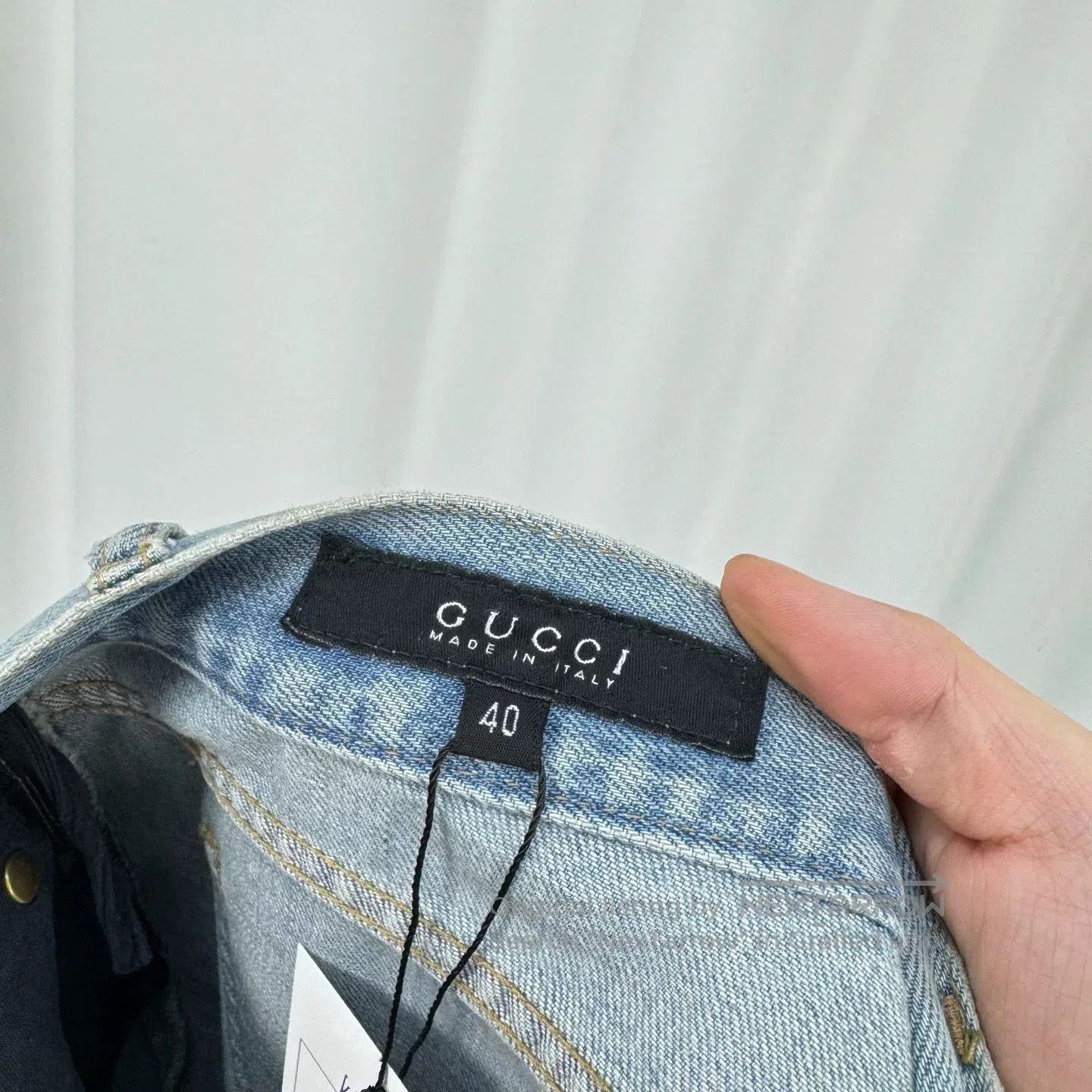 Gucci gucci embroidered denim flared pants size 40. Size US 40 / EU 56 - 6 Thumbnail