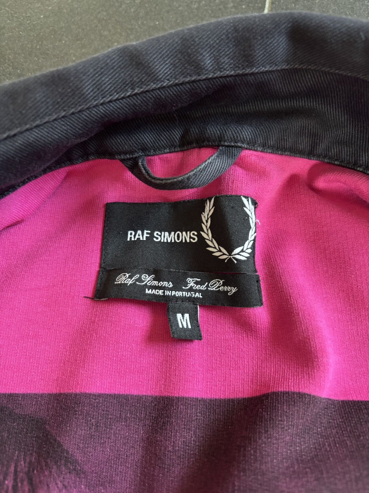 Fred Perry × Raf Simons Raf Simons x Fred Perry Christiane F Denim Bomber Size US M / EU 48-50 / 2 - 4 Thumbnail
