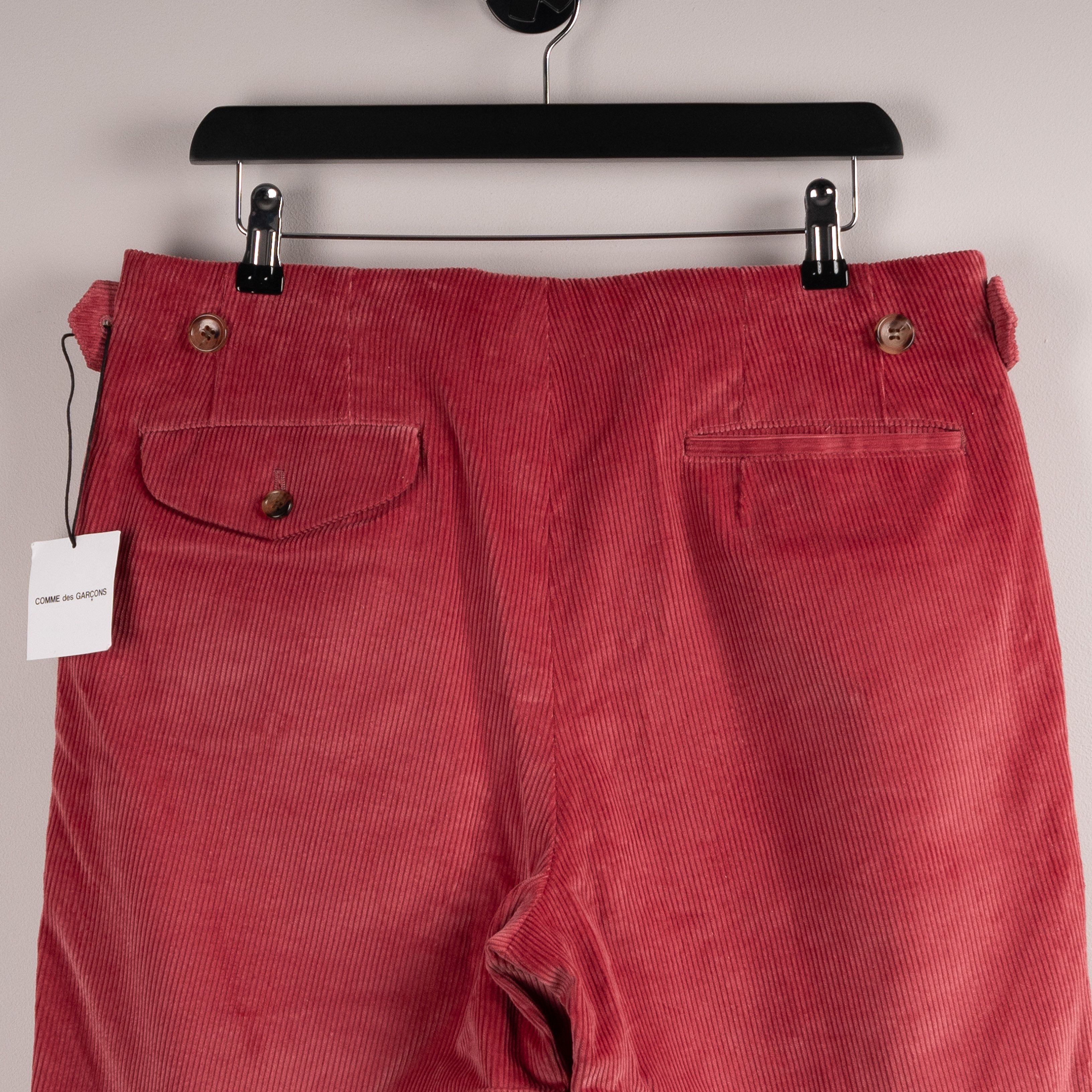 Comme des Garcons Homme Plus Comme Des Garçons Homme Plus AW22 Flap Front Corduroy Shorts Size US 30 / EU 46 - 7 Thumbnail