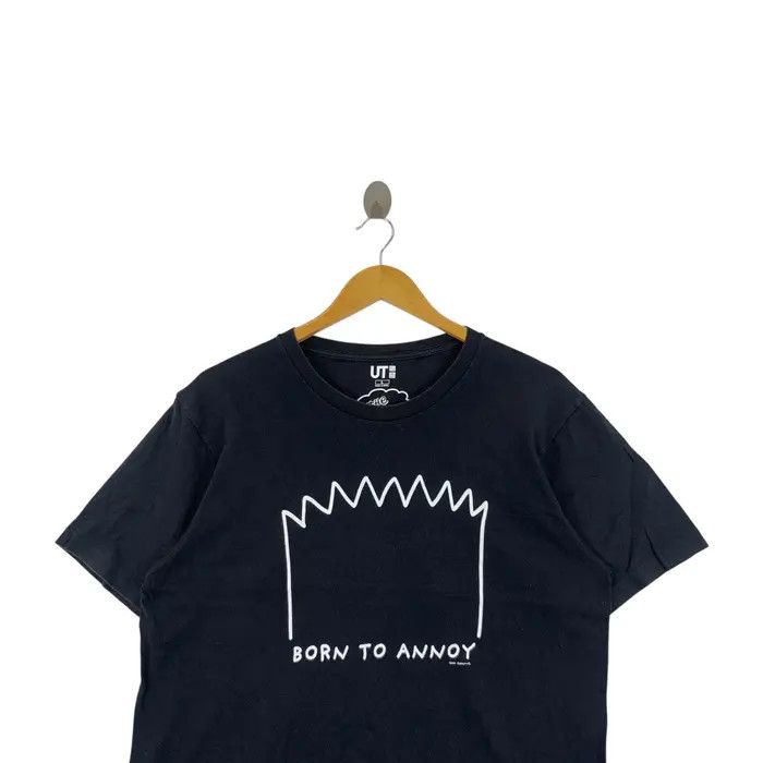 The Simpsons UNIQLO x THE SIMPSONS Born To Annoy Baggy Tee Shirt Size L / US 10 / IT 46 - 2 Thumbnail