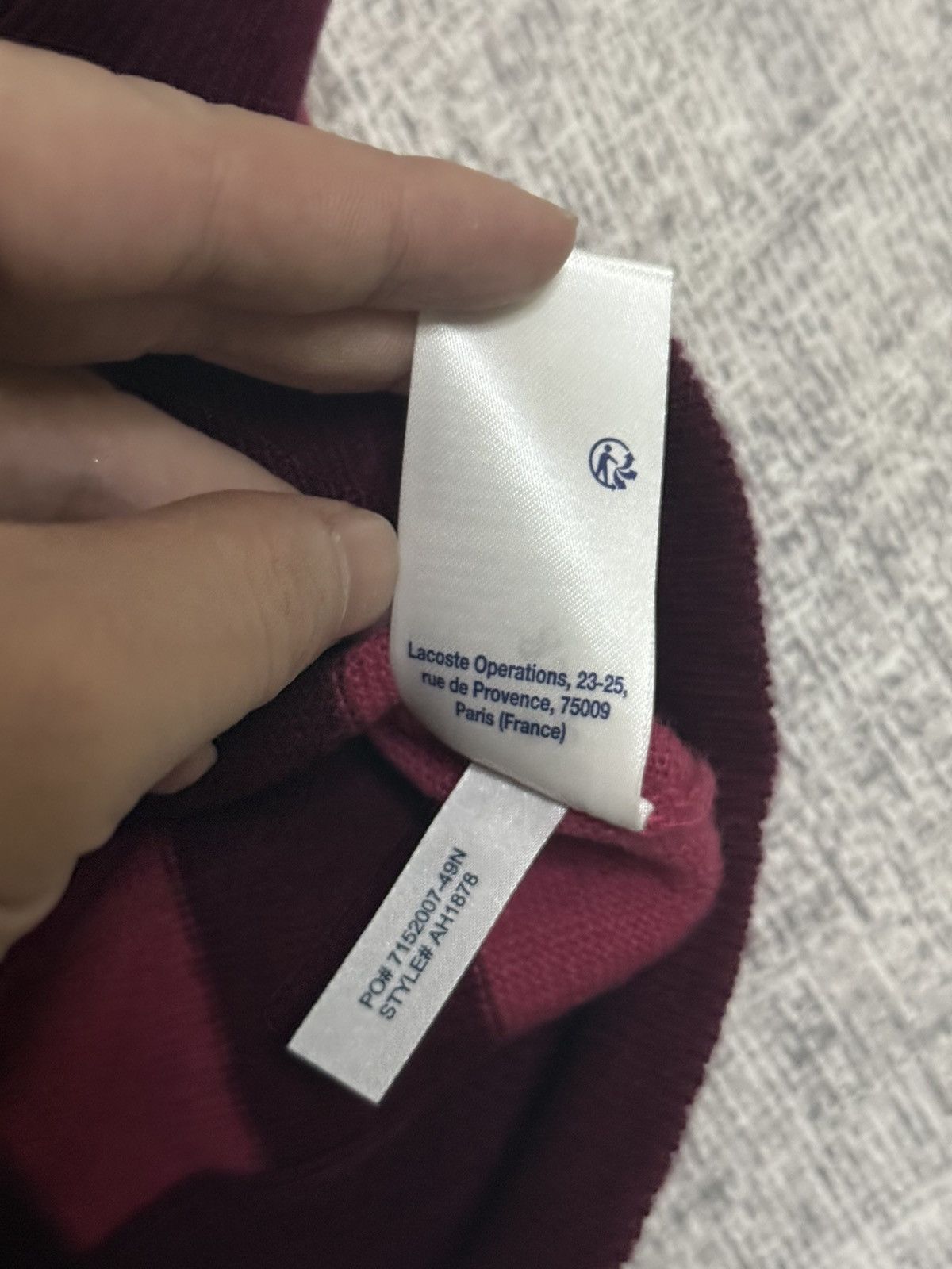Lacoste × Supreme Supreme Lacoste stripe cardigan Size US M / EU 48-50 / 2 - 5 Thumbnail
