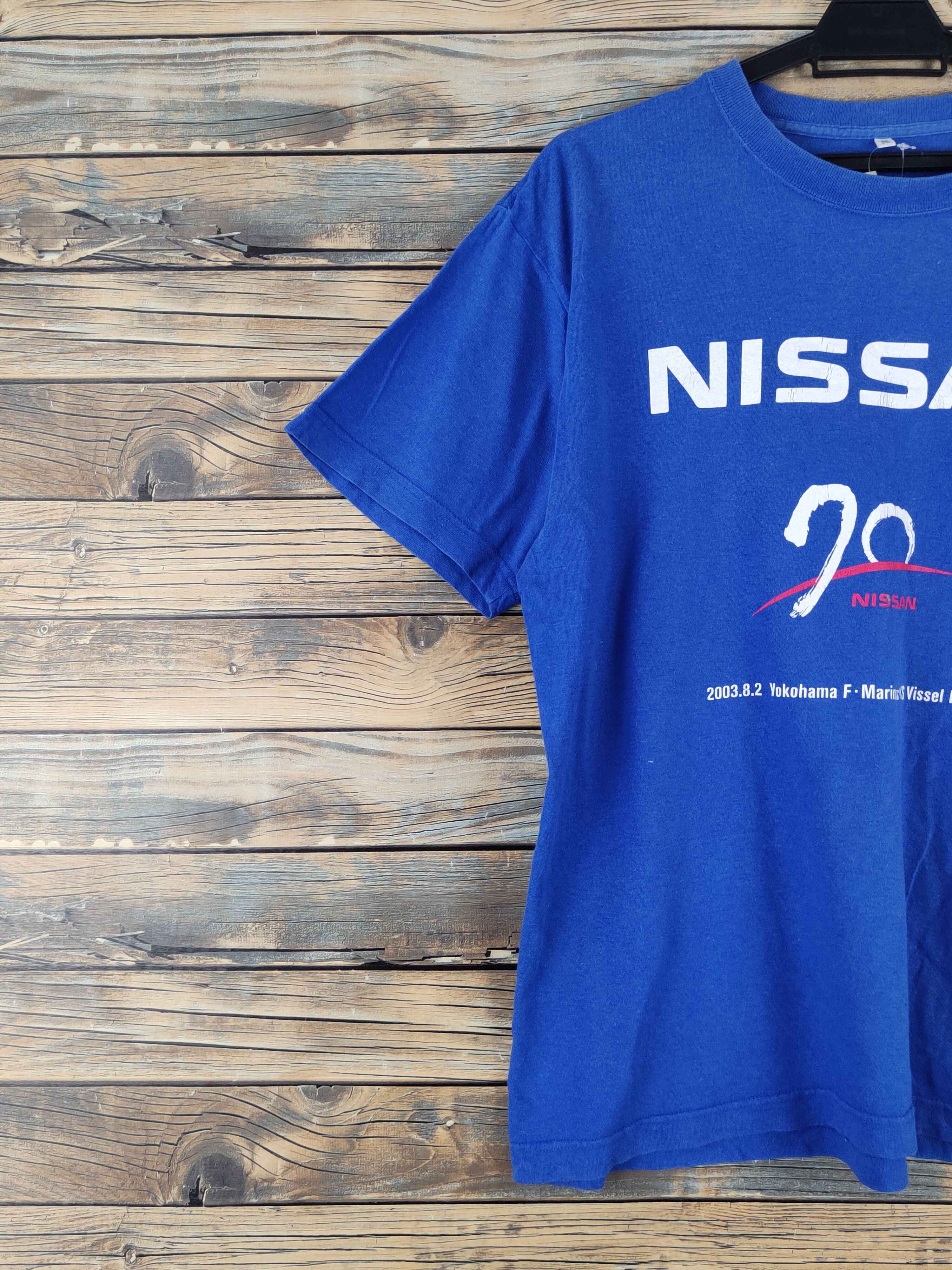 Japanese Brand × Vintage DLL 20 Nissan Short Sleeve T-shirt #030 Size US M / EU 48-50 / 2 - 3 Thumbnail