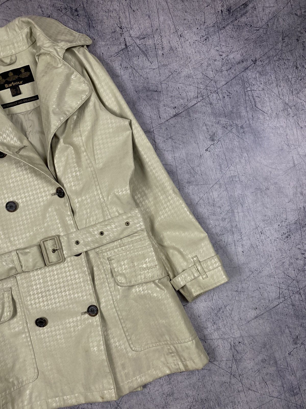 Barbour × Designer Vintage Barbour Waterproof And Breathable Coat Jacket Size M / US 6-8 / IT 42-44 - 4 Thumbnail