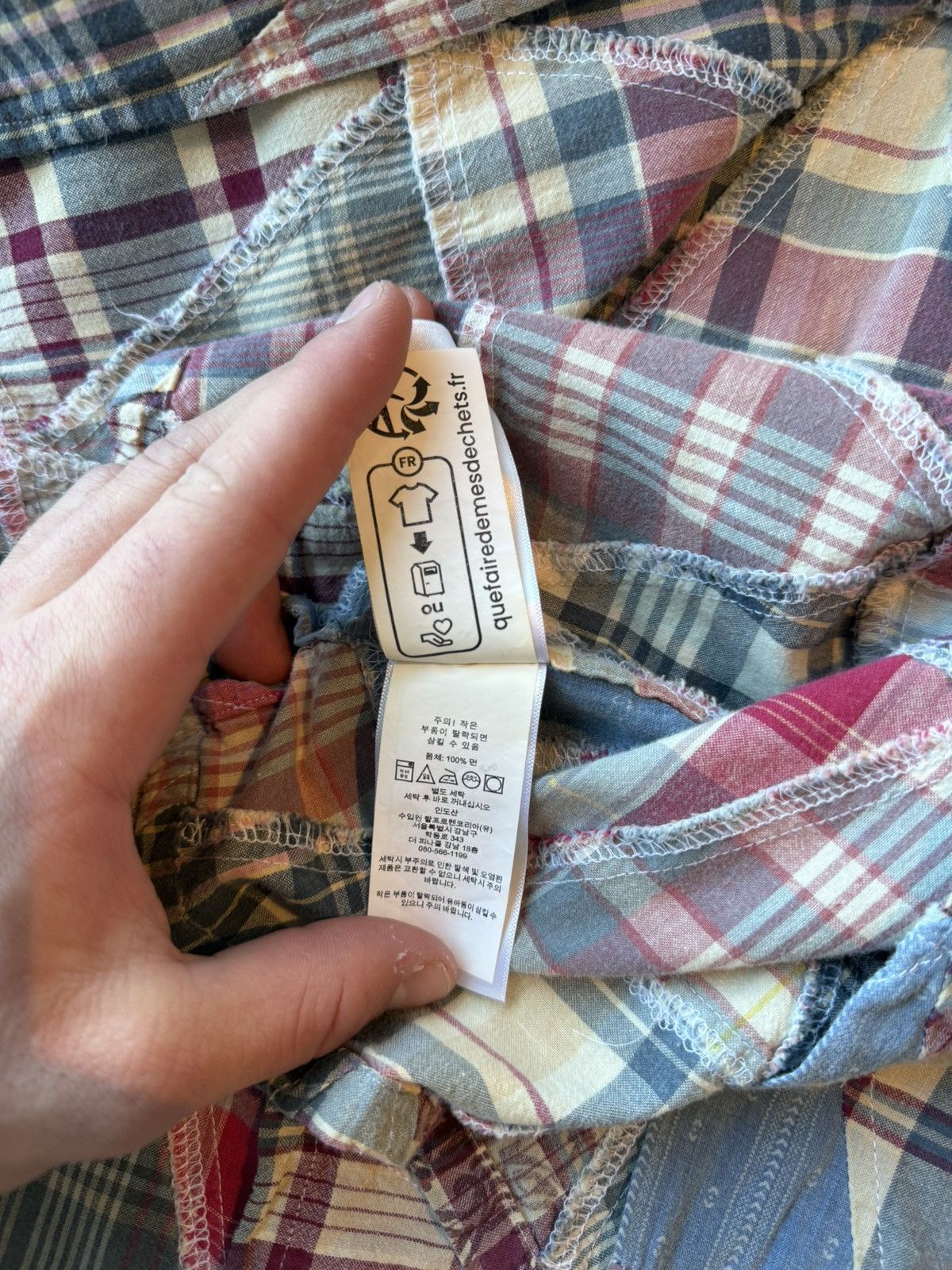 Polo Ralph Lauren Beautiful Polo Ralph Lauren Patchwork / Madras Button-Up Size US L / EU 52-54 / 3 - 9 Thumbnail