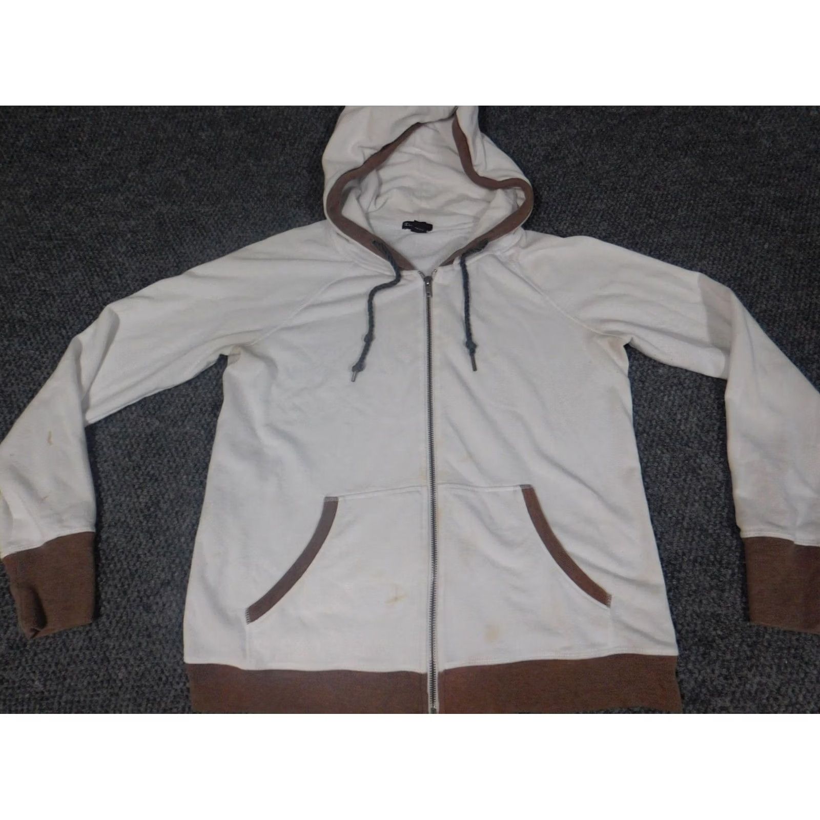 Champion Champion Womens Hoodie L gray pullover full zip Mock Neck Activewear Long Sleeve Regular Fit Sweatshirt Size L / US 10 / IT 46 - 2 Thumbnail