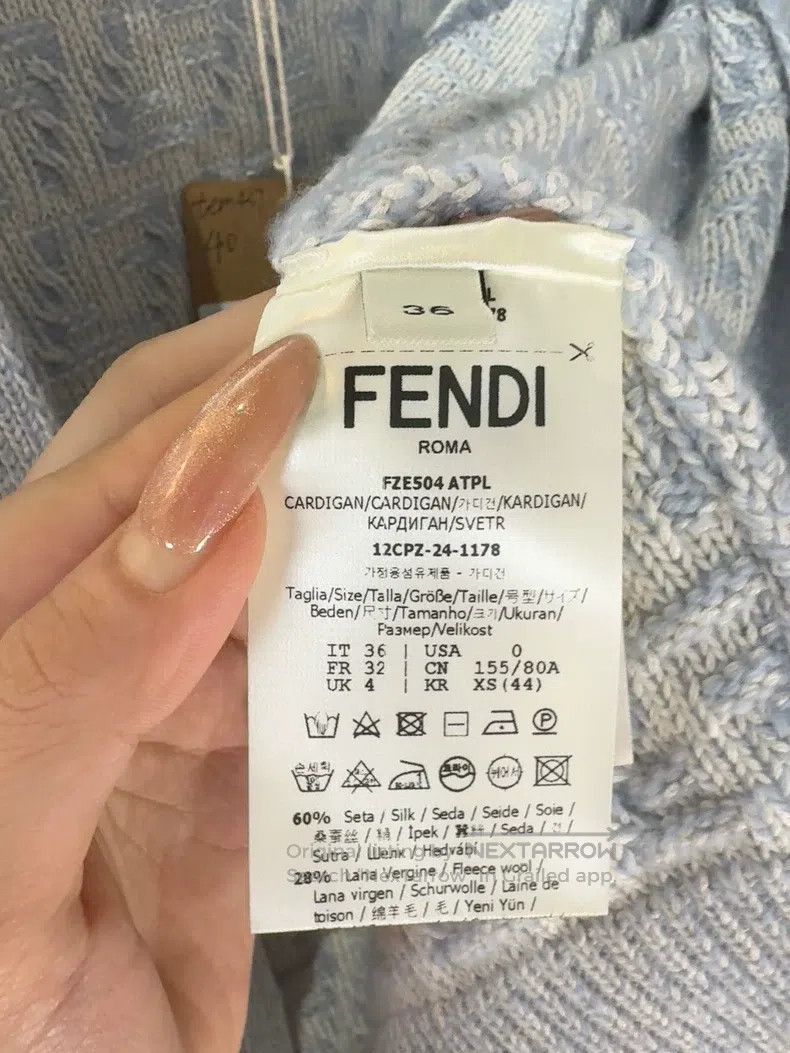 Fendi Fendi Cardigan Size XXS / US 00 / IT 34 - 3 Thumbnail
