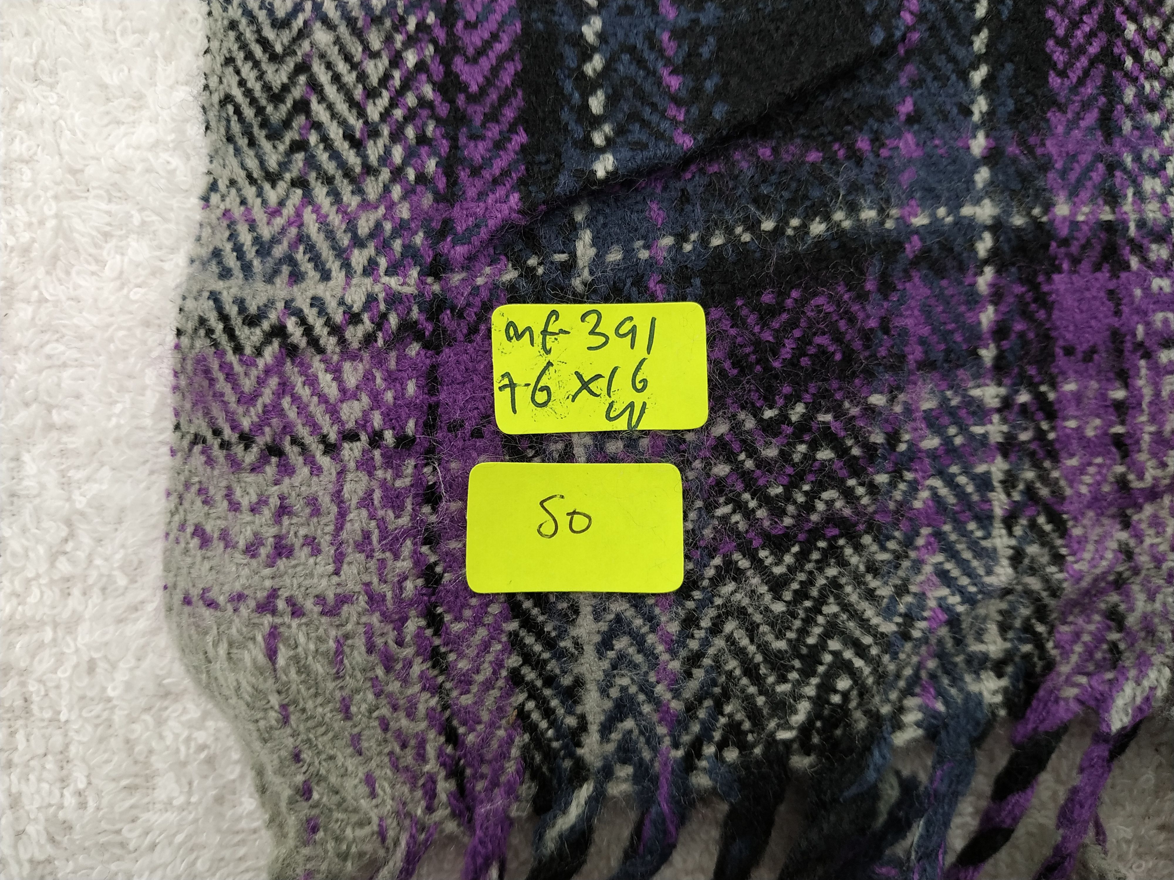 PPFM Vintage PPFM Scarf/Muffler/Neckwear MF391A Size ONE SIZE - 6 Thumbnail